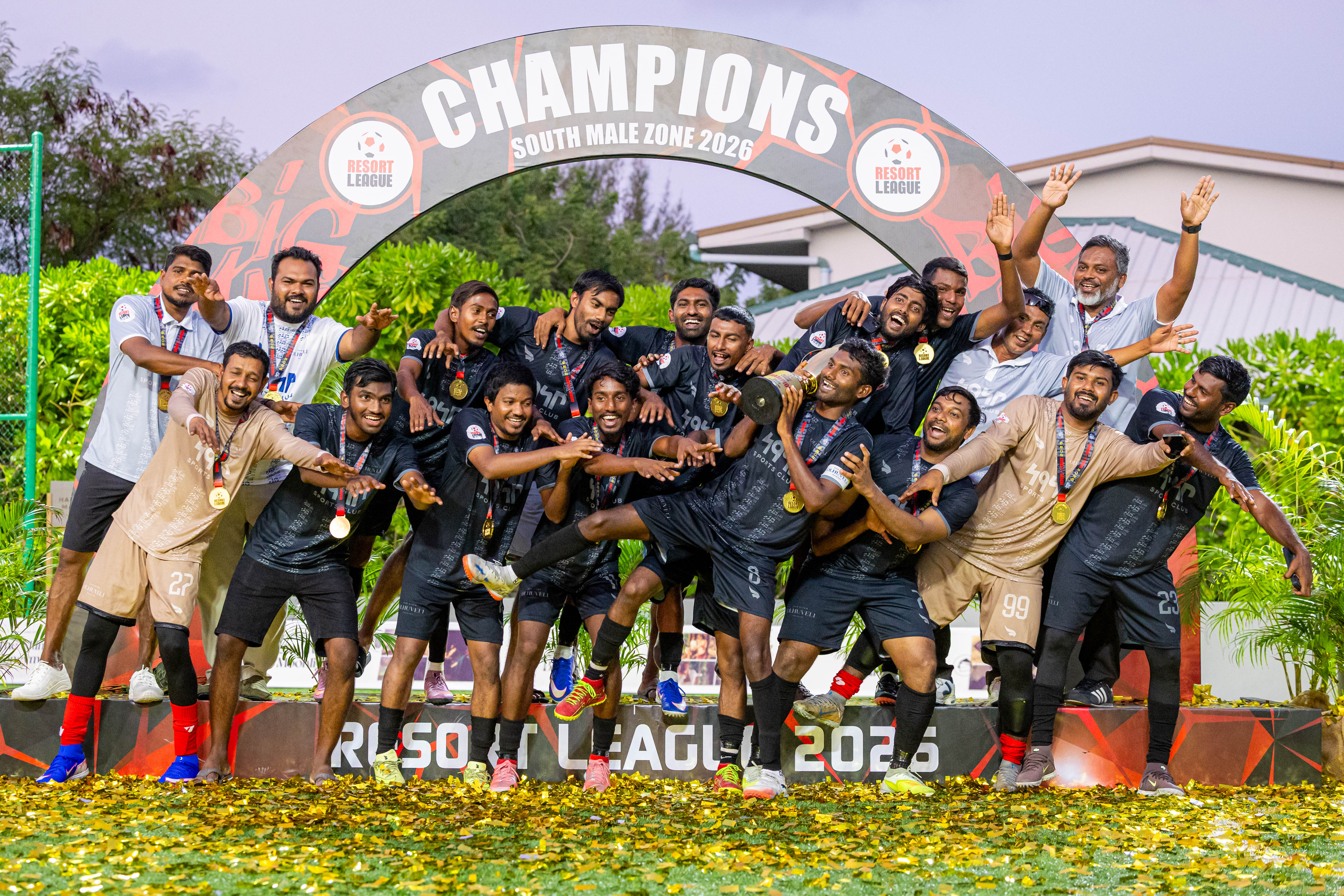 Olhuveli claims victory of South Male Zone 2026, cementing their place in the upcoming Super League.