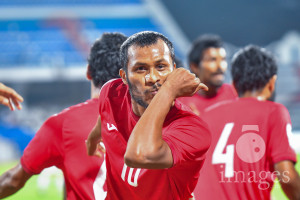 Maldives vs Bhutan in SAFF Championship 2023 held in Sree Kanteerava Stadium, Bengaluru, India, on Wednesday, 22nd June 2023. Photos: Nausham Waheed / images.mv