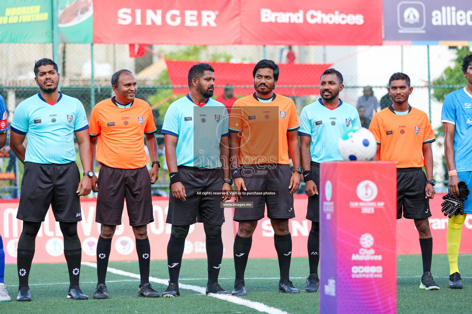 Stelco Club vs Maldivian in Club Maldives Cup 2023 held in Hulhumale, Maldives on 15 July 2023