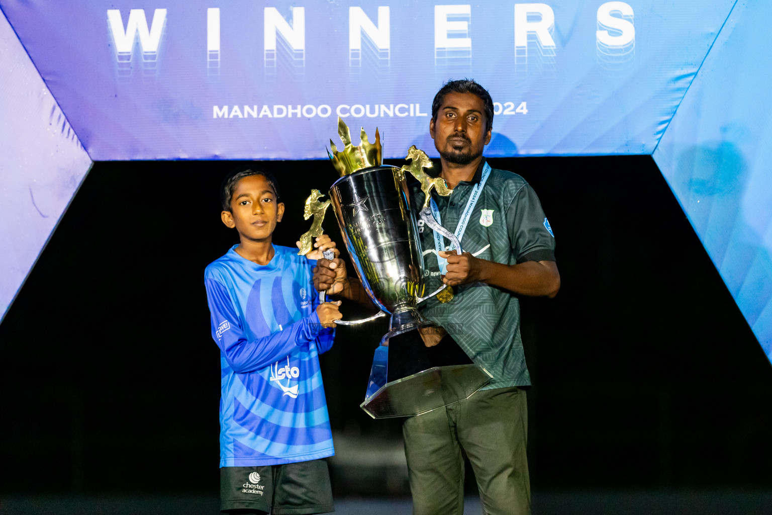 JT Sports vs Kanmathi Juniors from Final of Manadhoo Council Cup 2024 in N Manadhoo Maldives on Tuesday, 27th February 2023. Photos: Nausham Waheed / images.mv