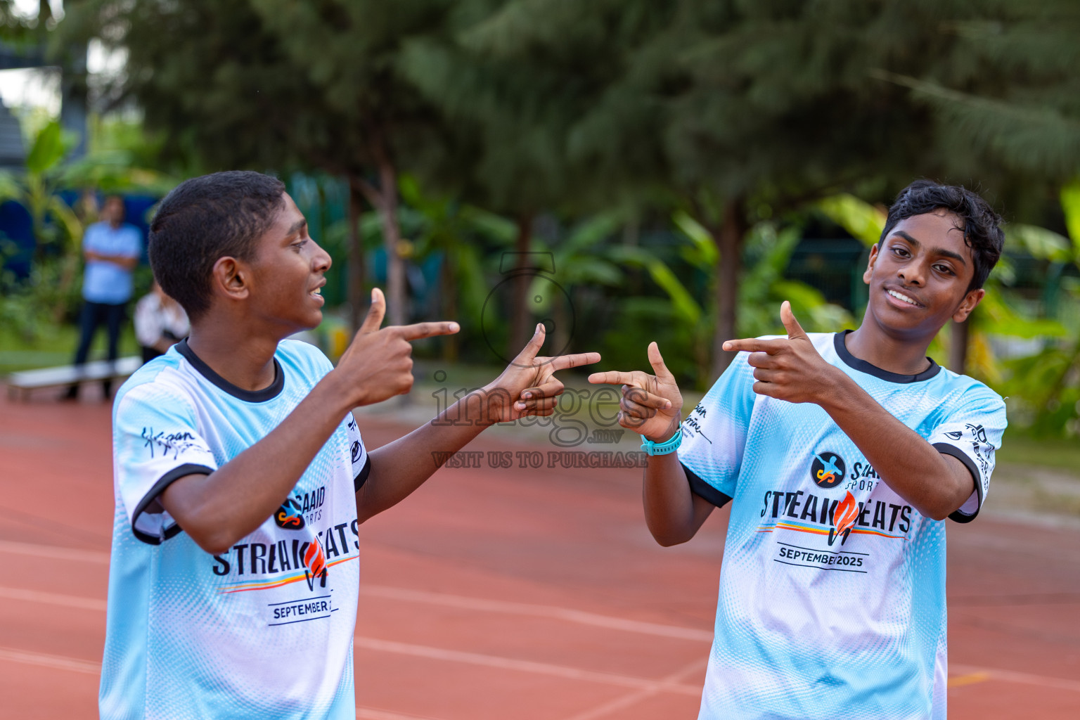 Streak Heats 2025 by Saaid Sports was held on Saturday, 6th September 2025 at Hulhumale' Synthetic Track, Hulhumale' Maldives. Photos: Ismail Thoriq / images.mv