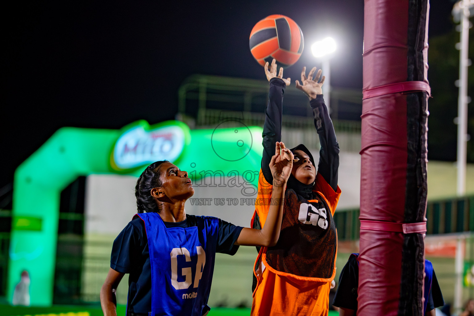 Day 6 of MILO 3x3 Netball Challenge 2024 was held in Ekuveni Netball Court at Male', Maldives on Tuesday, 19th March 2024.
Photos: Hassan Simah / images.mv