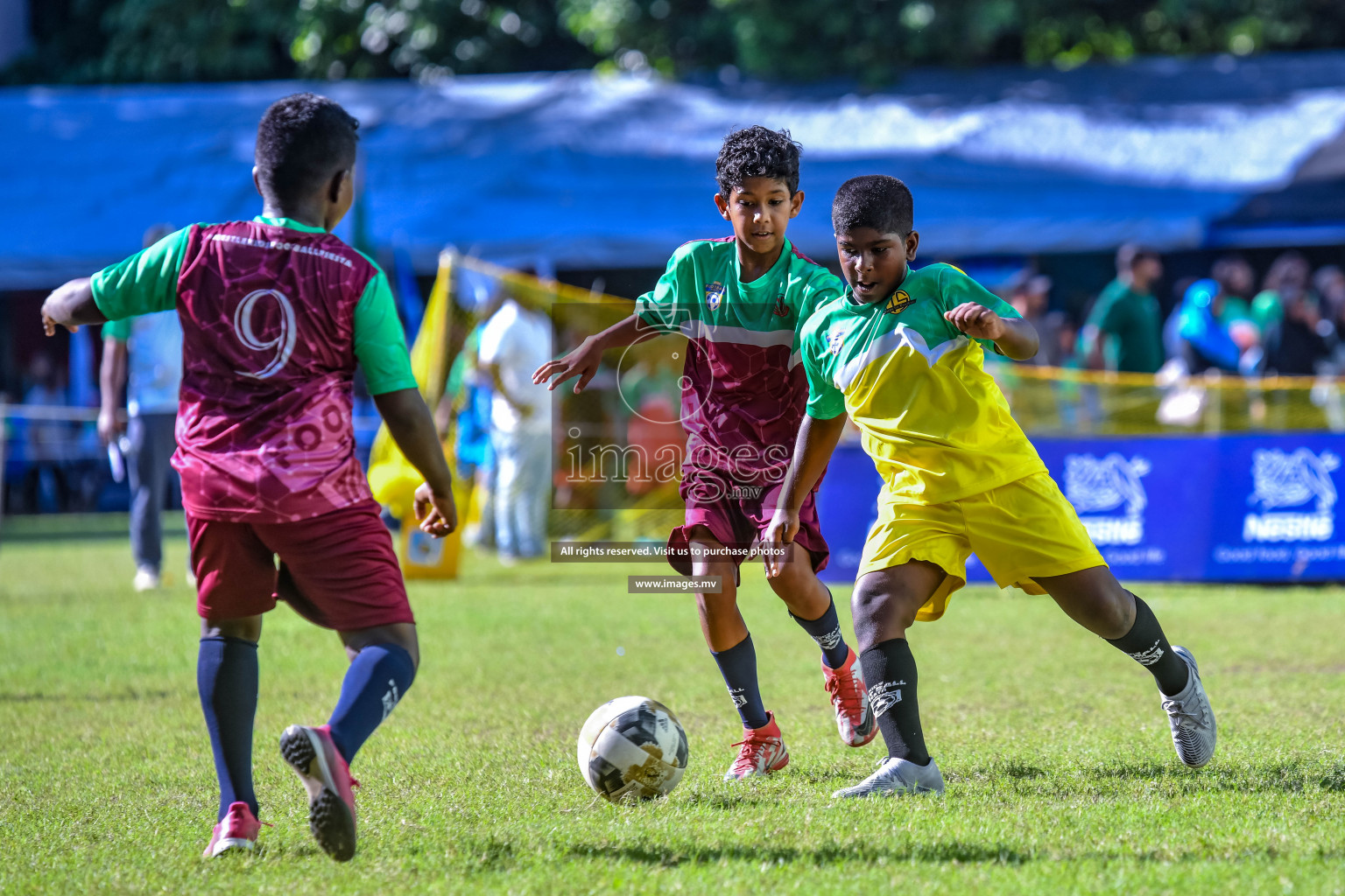 Day 2 of Milo Kids Football Fiesta 2022 was held in Male', Maldives on 20th October 2022. Photos: Nausham Waheed/ images.mv