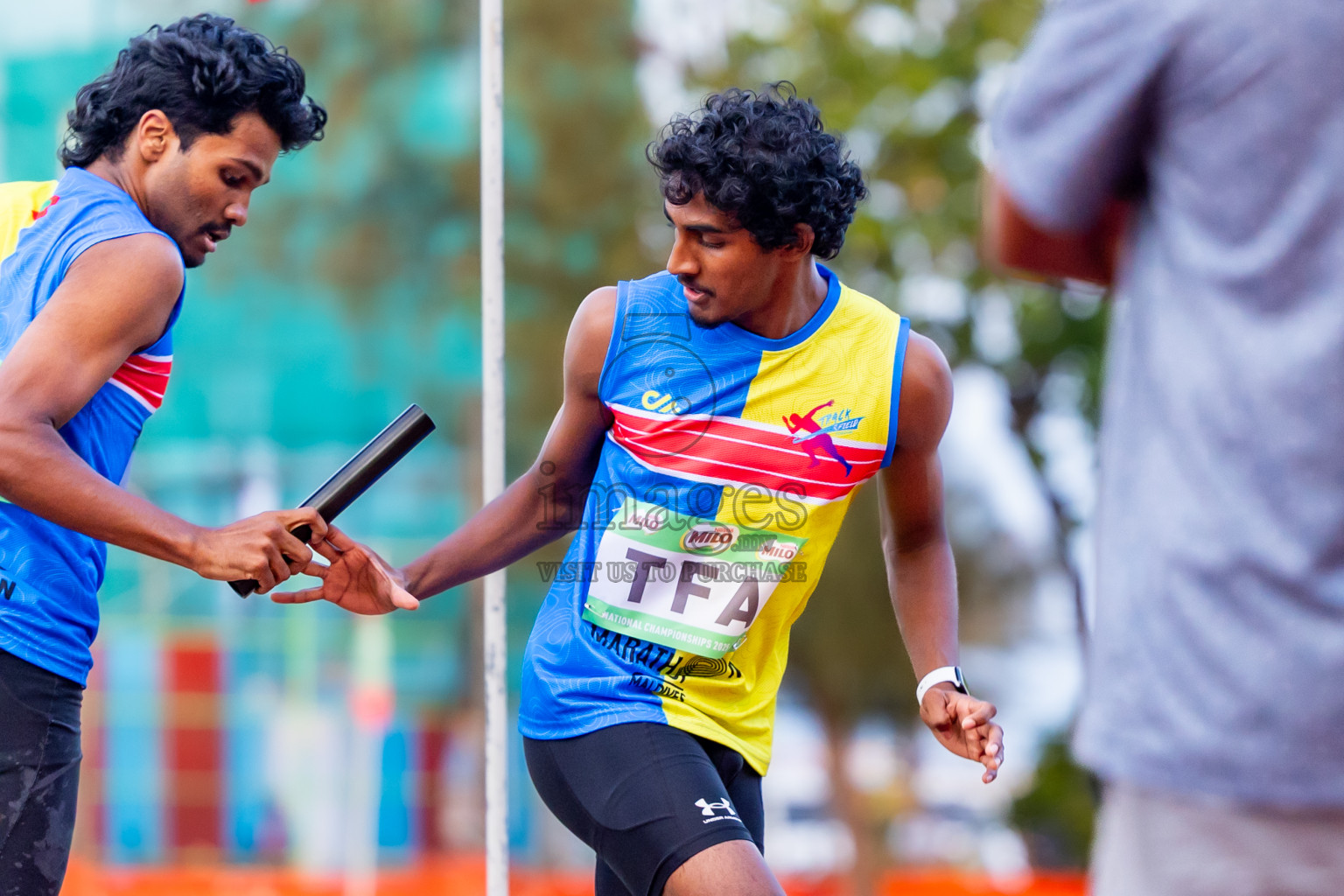 Day 1 of National Athletics Championship 2025 was held at Ekuveni Running Ground in Male', Maldives on Thursday, 14th August 2025. Photos: Nausham Waheed / images.mv