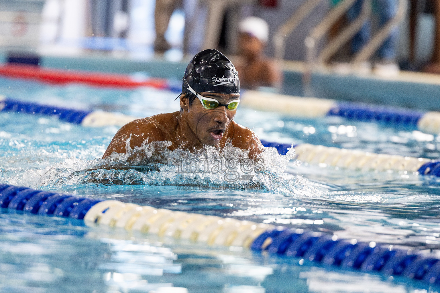 Day 5 of National Swimming Competition 2024 held in Hulhumale', Maldives on Tuesday, 17th December 2024. 
Photos: Hassan Simah / images.mv