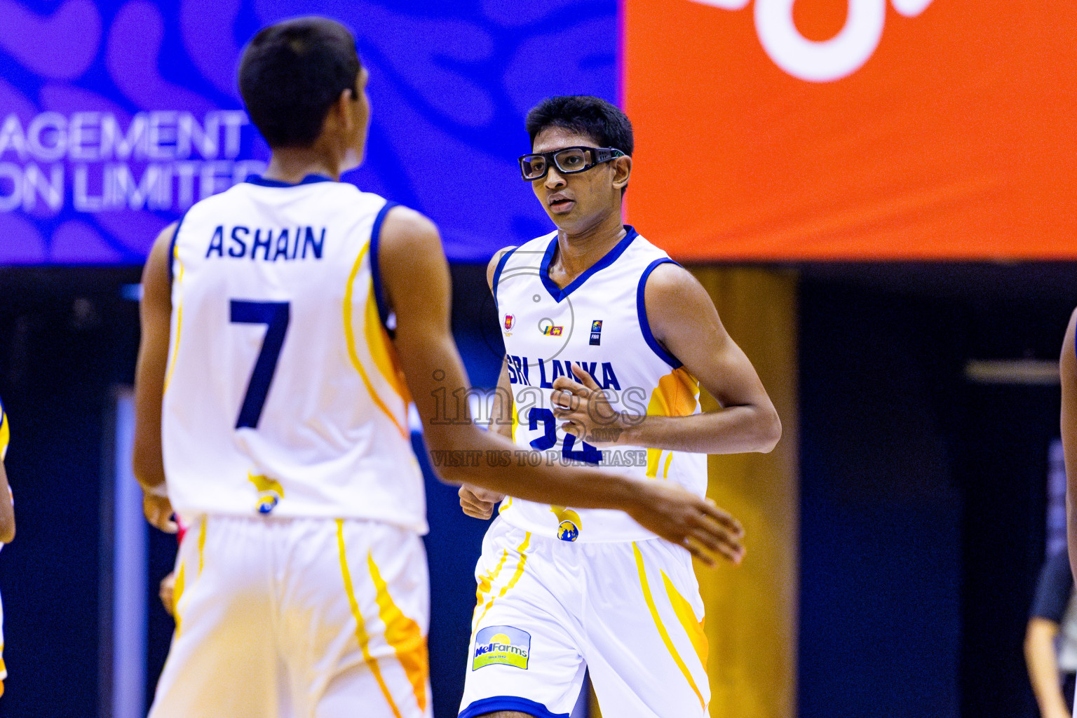 Maldives vs SriLanka in Day 1 of Under 16 Asian Cup SABA Qualifiers 2025 was held in Social Center, Male', Maldives on 12th June 2025. Photos: Nausham Waheed / images.mv