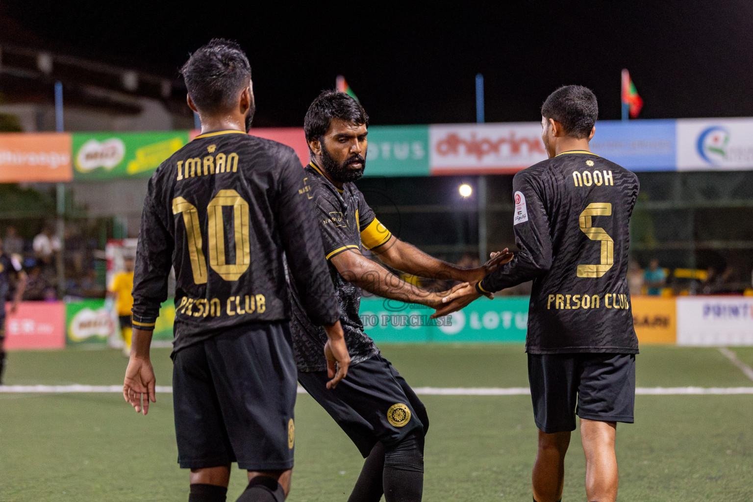 Prison Club vs Police Club in Club Maldives Cup 2024 held in Rehendi Futsal Ground, Hulhumale', Maldives on Saturday, 28th September 2024. Photos: Hassan Simah / images.mv