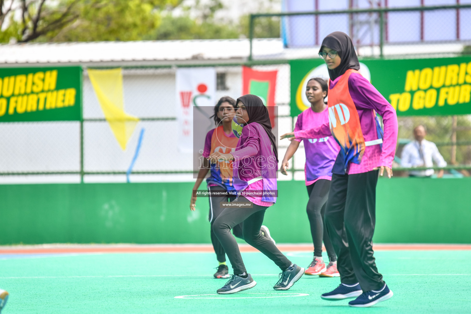 Day 10 of Junior Netball Championship 2022 held in Male', Maldives. Photos by Nausham Waheed