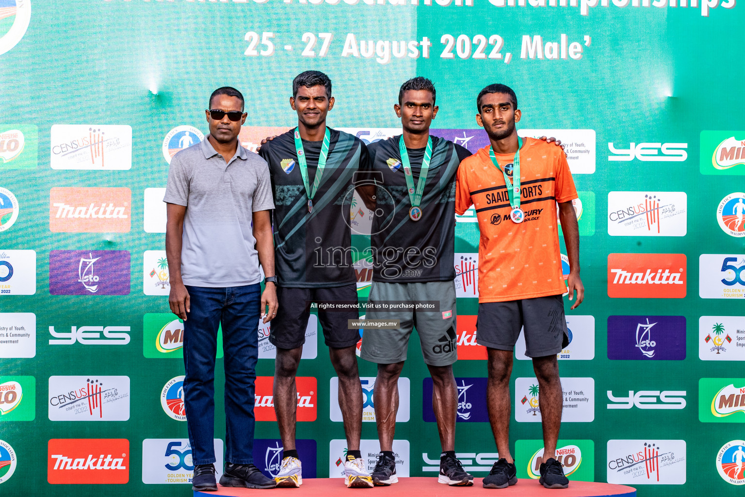 Day 3 of Milo Association Athletics Championship 2022 on 27th Aug 2022, held in, Male', Maldives Photos: Nausham Waheed / Images.mv