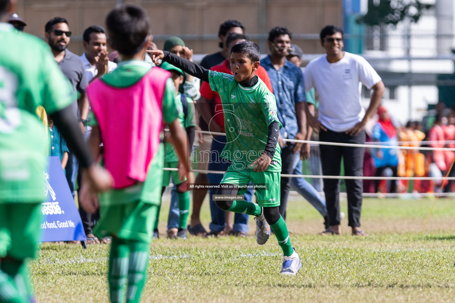 Nestle Kids Football Fiesta 2023 - Day 4
Day 4 of Nestle Kids Football Fiesta, held in Henveyru Football Stadium, Male', Maldives on Saturday, 14th October 2023 Photos: Nausham Waheed / images.mv