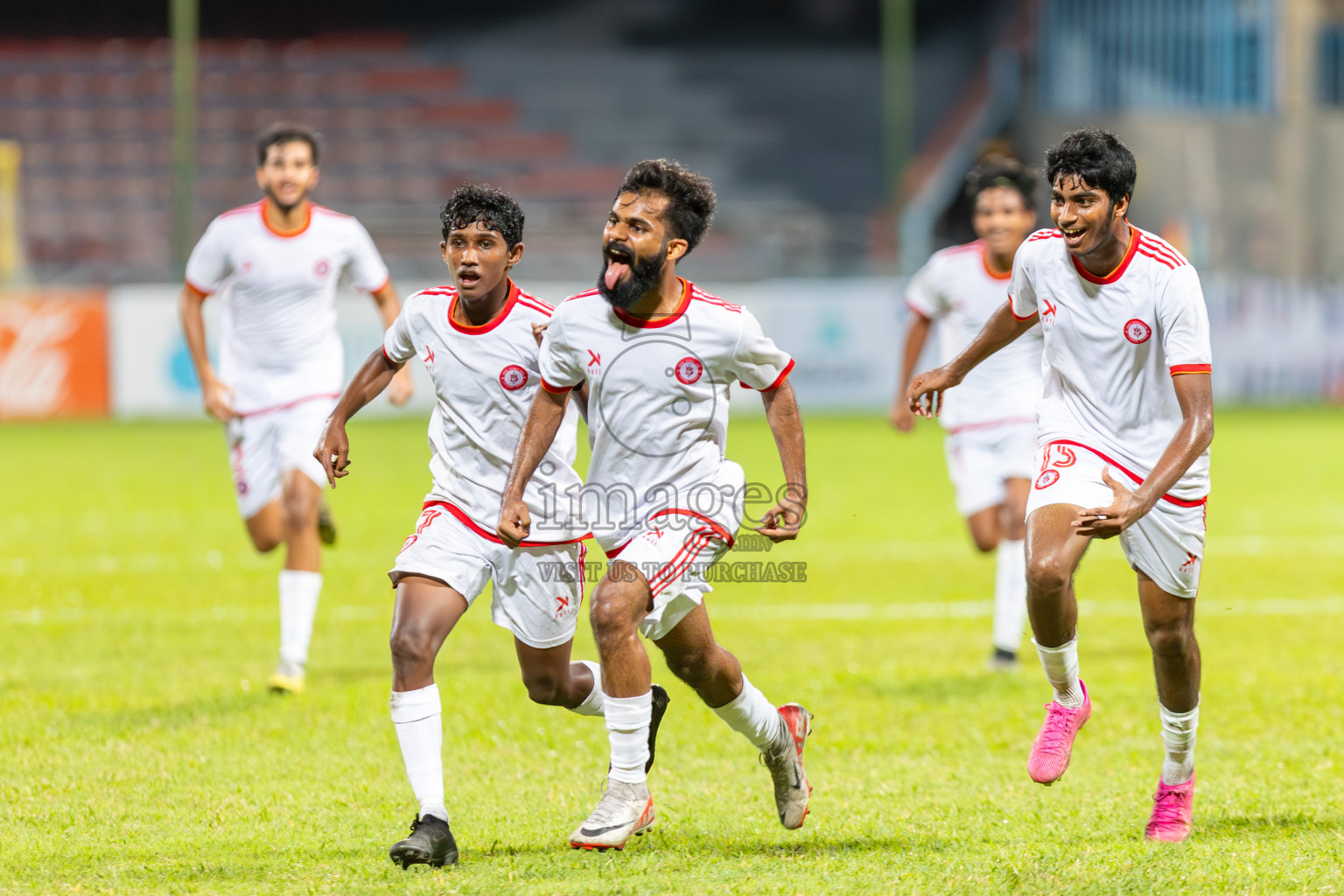 TC Sports Club vs Buru Sports Club in Under 19 Youth Championship 2024 was held at National Stadium in Male', Maldives on Wednesday, 12th June 2024. Photos: Mohamed Mahfooz Moosa / images.mv