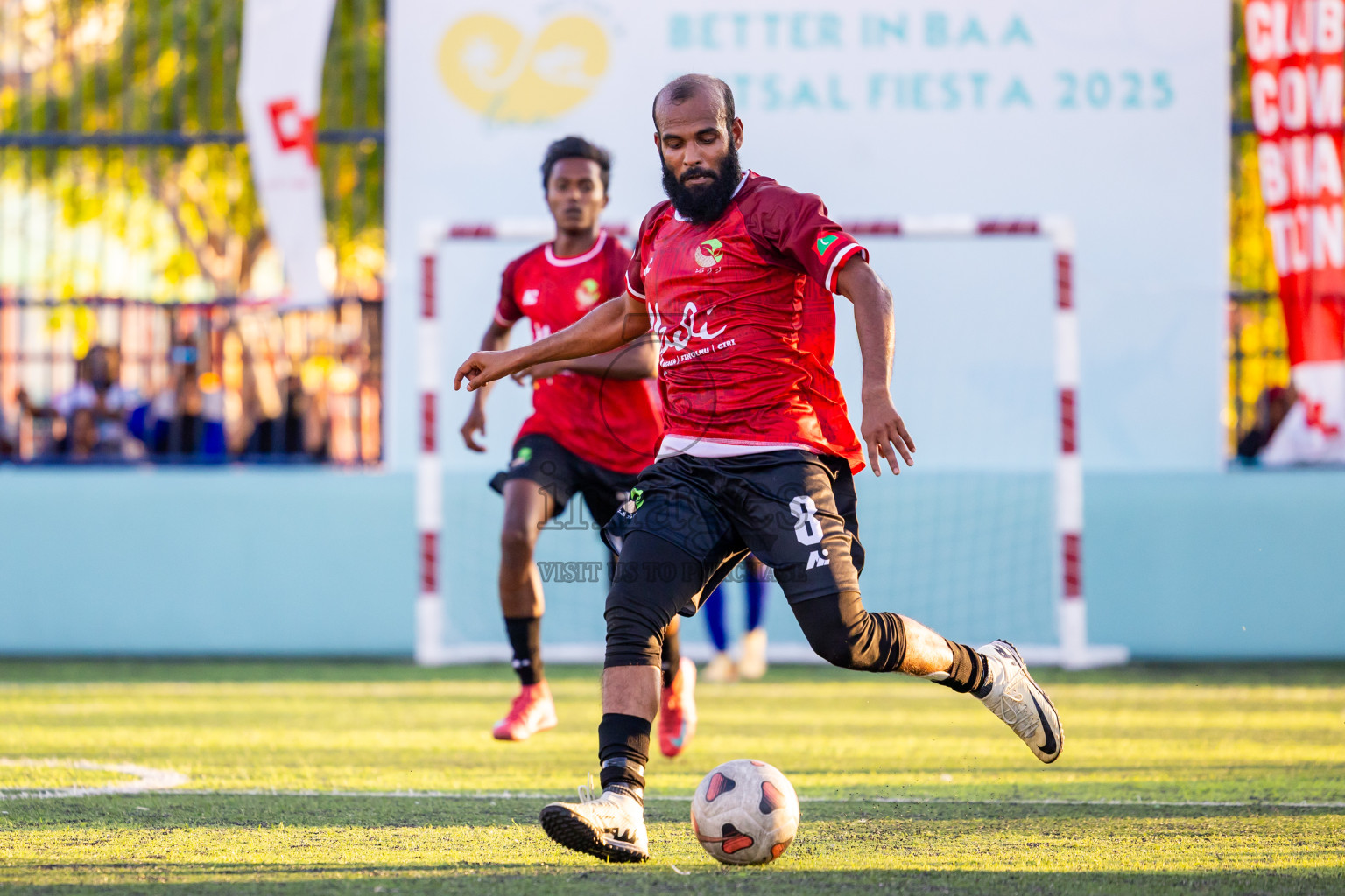 Maalhos vs Goidhoo in Day 6 of Better in Baa Futsal Fiesta 2025 Men's division held in B. Eydhafushi, Maldives on Monday, 10th November 2025. Photos: Nausham Waheed / images.mv