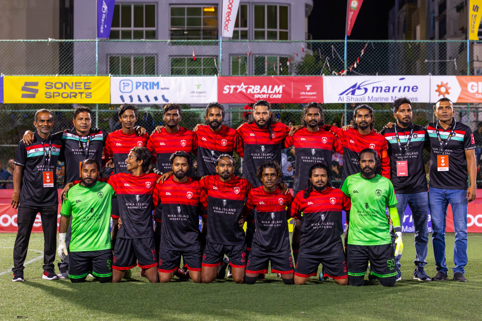 AA Bodufolhudhoo vs AA Mathiveri in Day 21 of Golden Futsal Challenge 2024 was held on Sunday , 4th February 2024 in Hulhumale', Maldives
Photos: Ismail Thoriq / images.mv