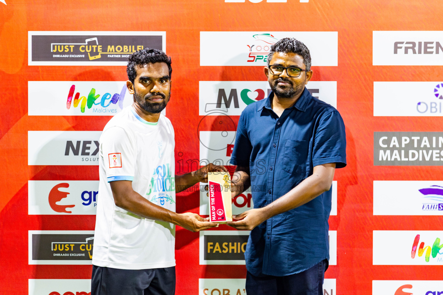 Nala Brothers vs BK Sports Club in Day 3 of Eydhafushi Futsal Cup 2024 was held on Wednesday, 10th April 2024, in B Eydhafushi, Maldives Photos: Nausham Waheed / images.mv