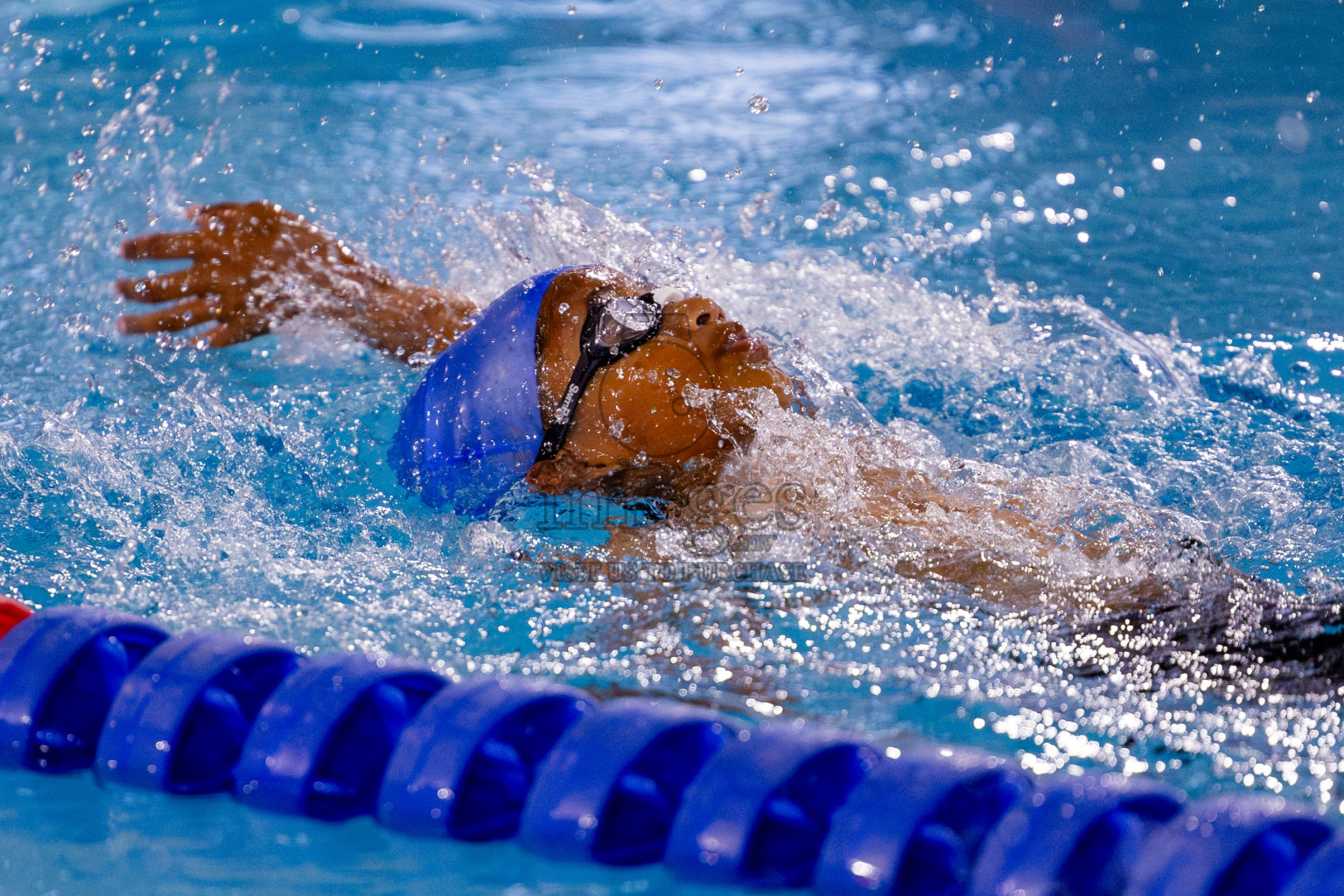 Day 1 of BML 5th National Swimming Kids Festival 2024 held in Hulhumale', Maldives on Monday, 18th November 2024. Photos: Nausham Waheed / images.mv