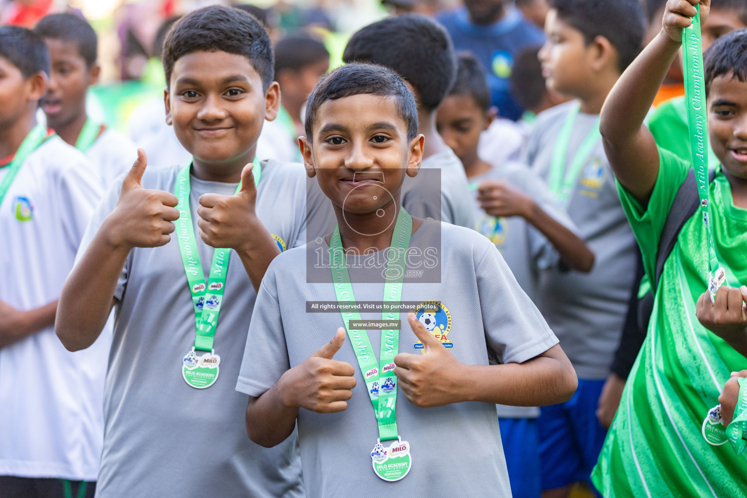 Day 2 of MILO Academy Championship 2023 (U12) was held in Henveiru Football Grounds, Male', Maldives, on Saturday, 19th August 2023. Photos: Nausham Waheedh / images.mv