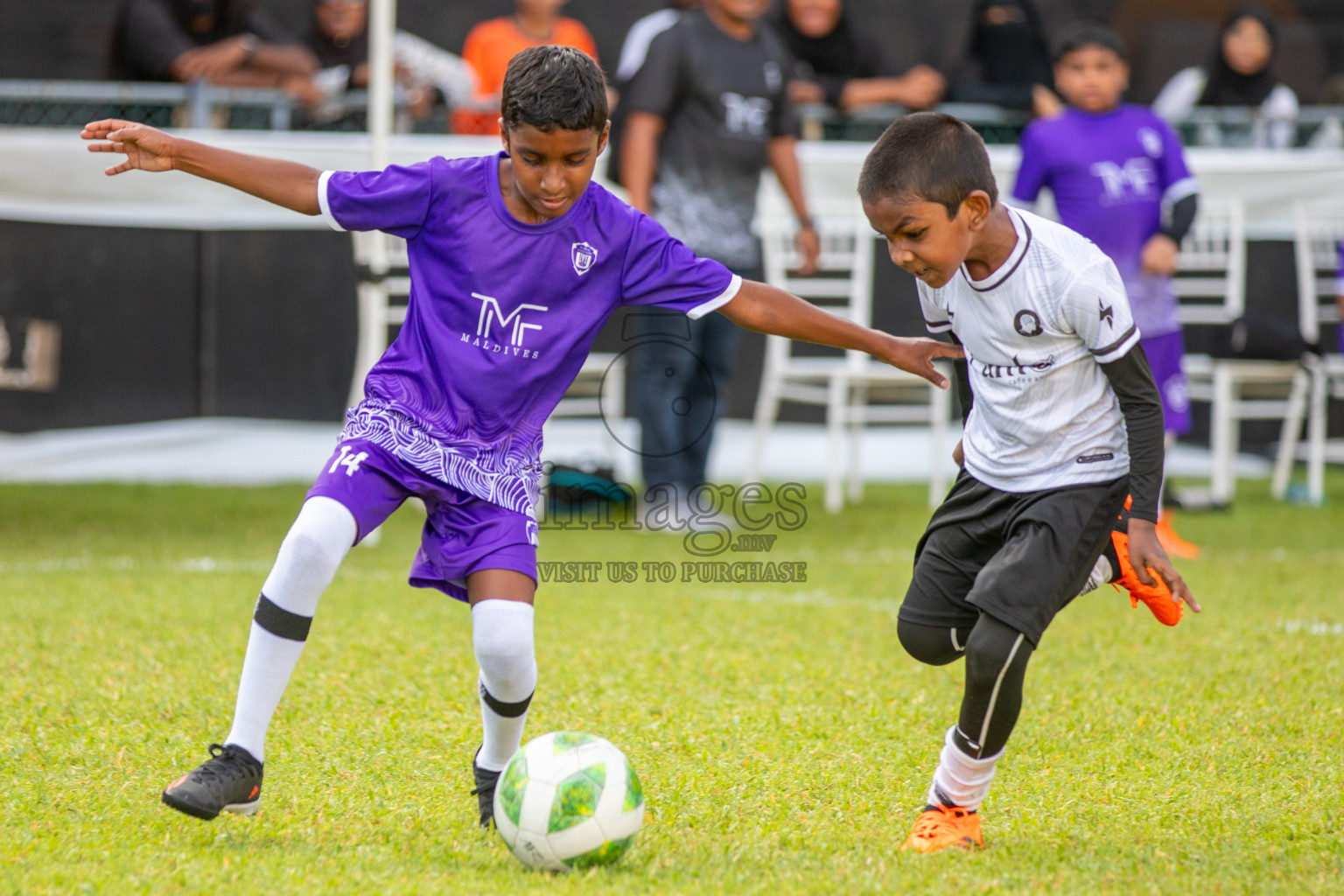 Day 2 of Under 10 MILO Academy Championship 2024 was held at National Stadium in Male', Maldives on Friday, 27th April 2024. Photos: Mohamed Mahfooz Moosa / images.mv