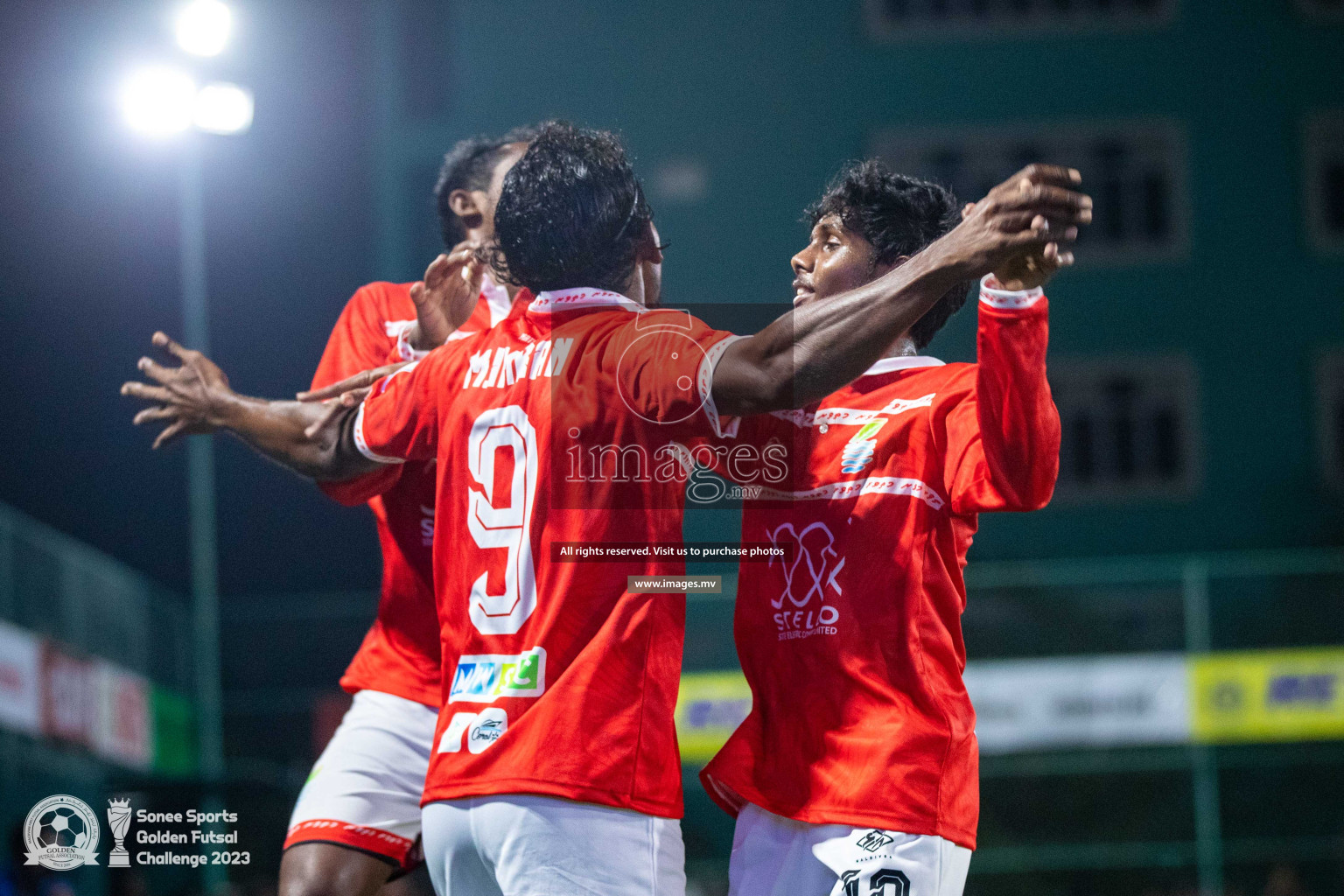 AA. Thoddoo vs AA. Mathiveri in Day 4 of Golden Futsal Challenge 2023 on 08 February 2023 in Hulhumale, Male, Maldives