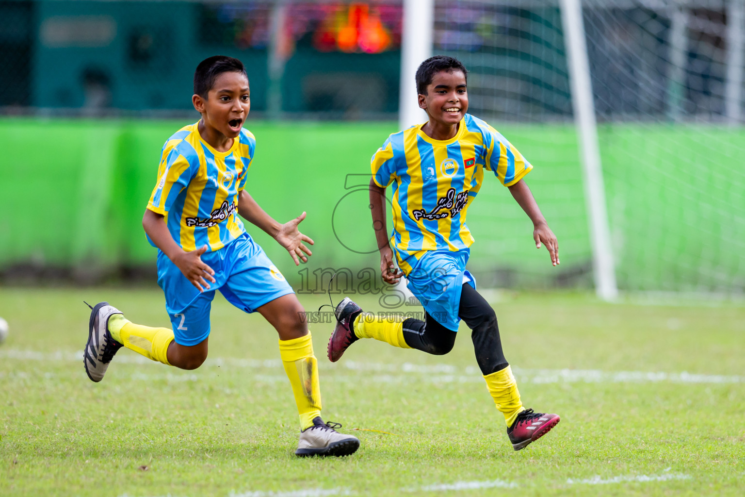 Under 12 United Victory vs Valancia on day 3 of Dhivehi Youth League 2024 held at Henveiru Stadium on Saturday, 23rd November 2024. Photos: Nausham Waheed/ Images.mv