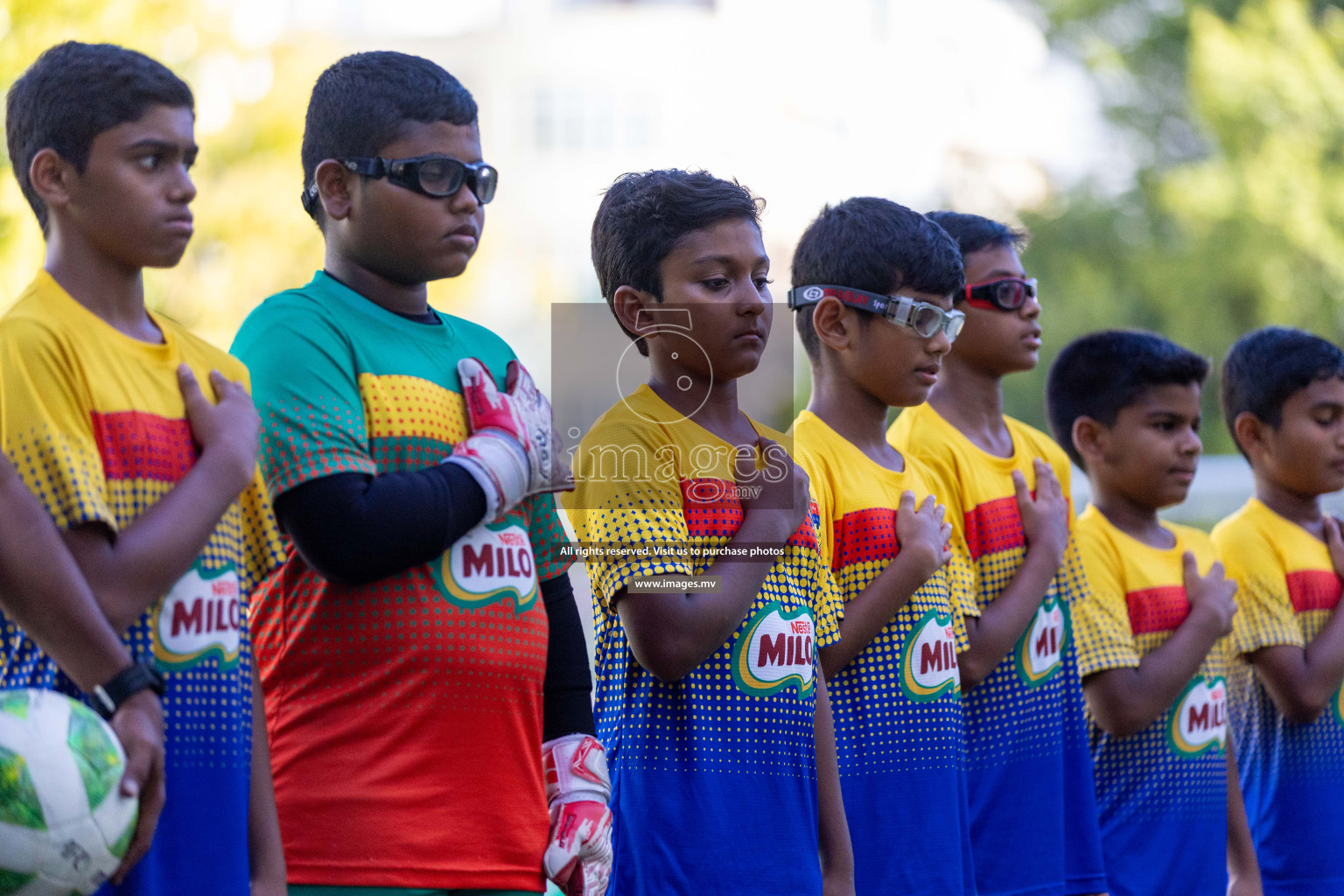 Day 2 of MILO Academy Championship 2023 (U12) was held in Henveiru Football Grounds, Male', Maldives, on Saturday, 19th August 2023. Photos: Nausham Waheedh / images.mv