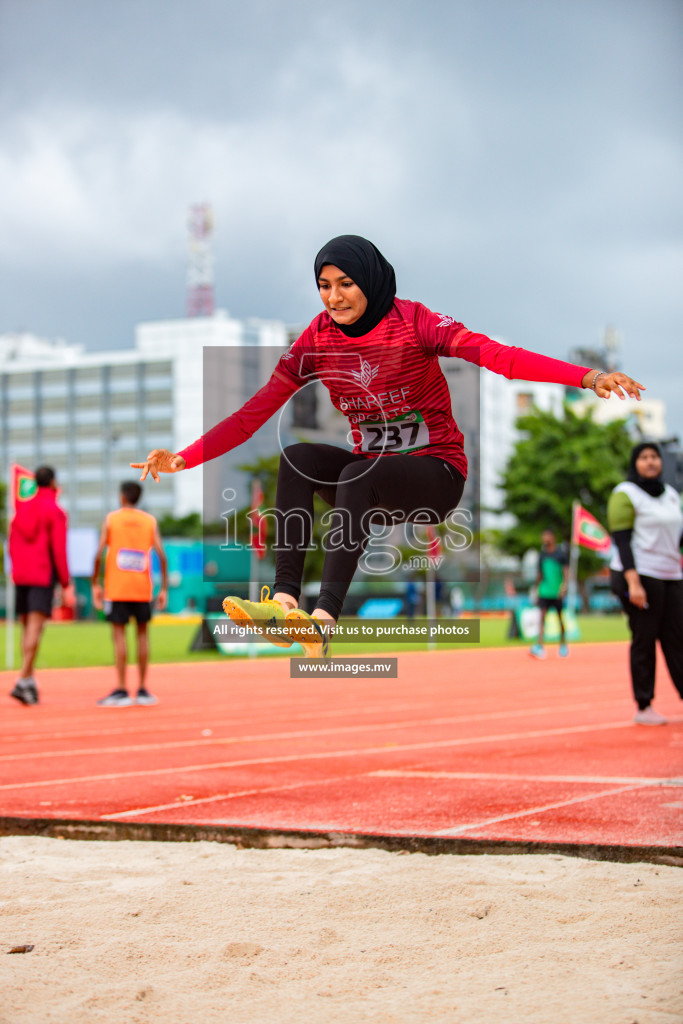 Day 2 of National Athletics Championship 2023 was held in Ekuveni Track at Male', Maldives on Friday, 24th November 2023. Photos: Hassan Simah / images.mv