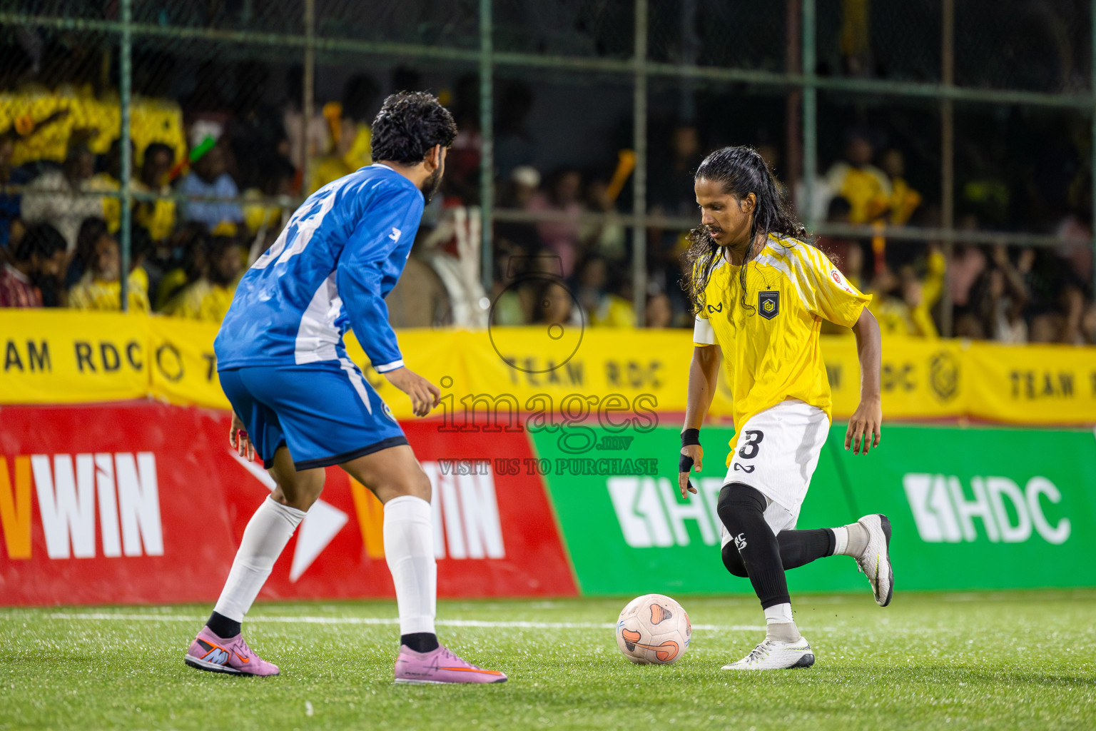 RRC vs FEN in Day 4 of Club Maldives Cup 2025 was held in Rehendi Futsal Ground, Hulhumale', Maldives on Thursday, 2nd October 2025. Photos: Mohamed Mahfooz Moosa / images.mv
