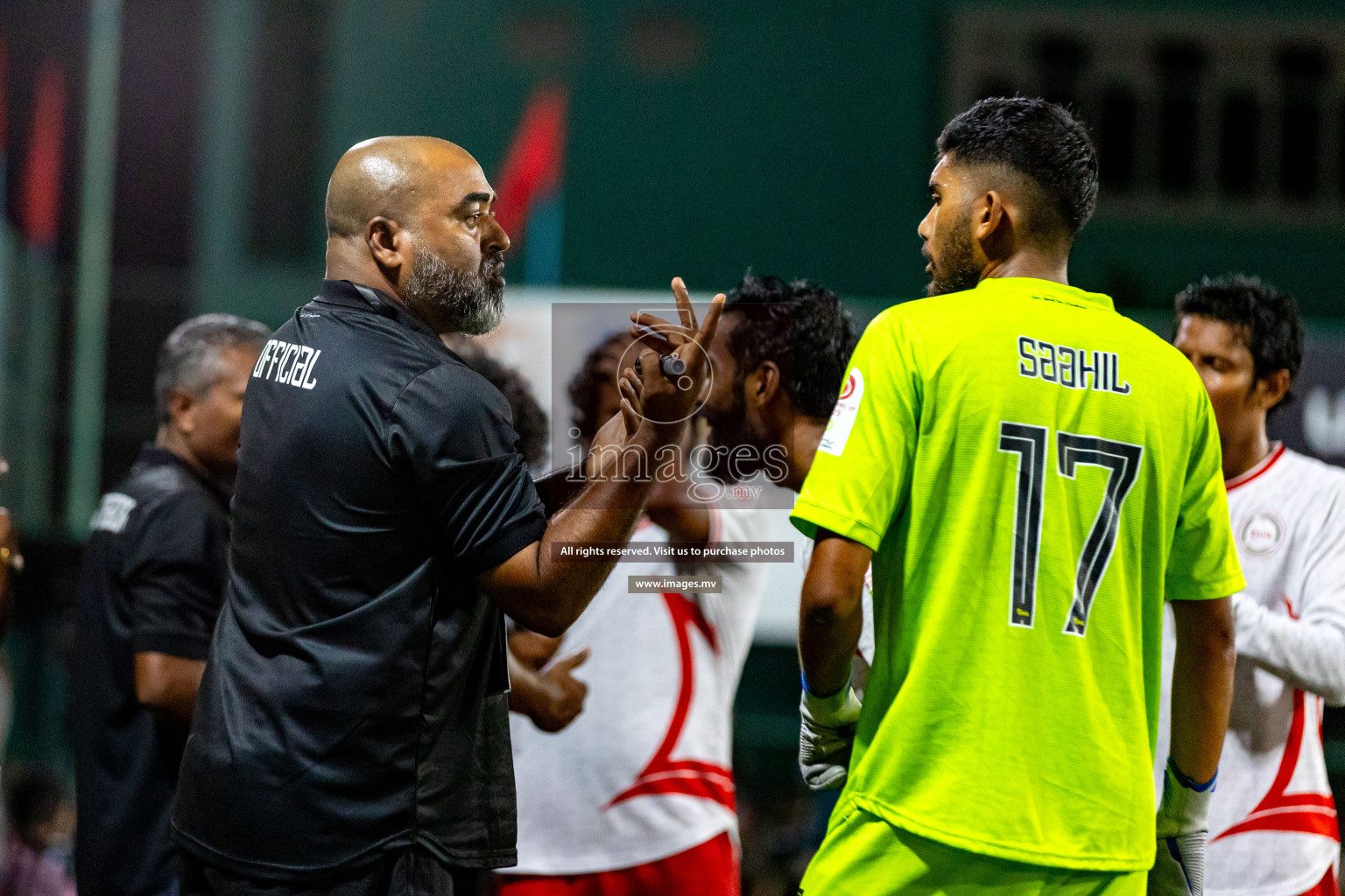 Club TMA vs ERFC in Club Maldives Cup 2023 held in Hulhumale, Maldives, on Tuesday, 18th July 2023 Photos: Hassan Simah / images.mv