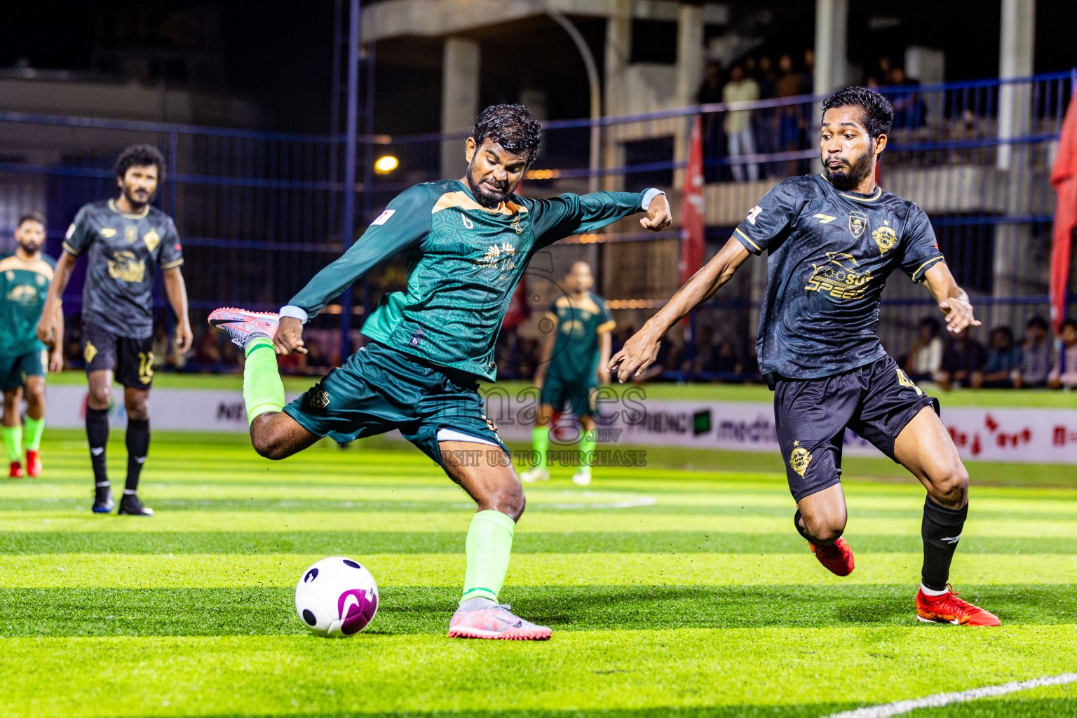 Afro SC vs FC Suddenly in Day 1 of Eydhafushi Futsal Cup 2024 was held on Monday , 8th April 2024, in B Eydhafushi, Maldives Photos: Nausham Waheed / images.mv