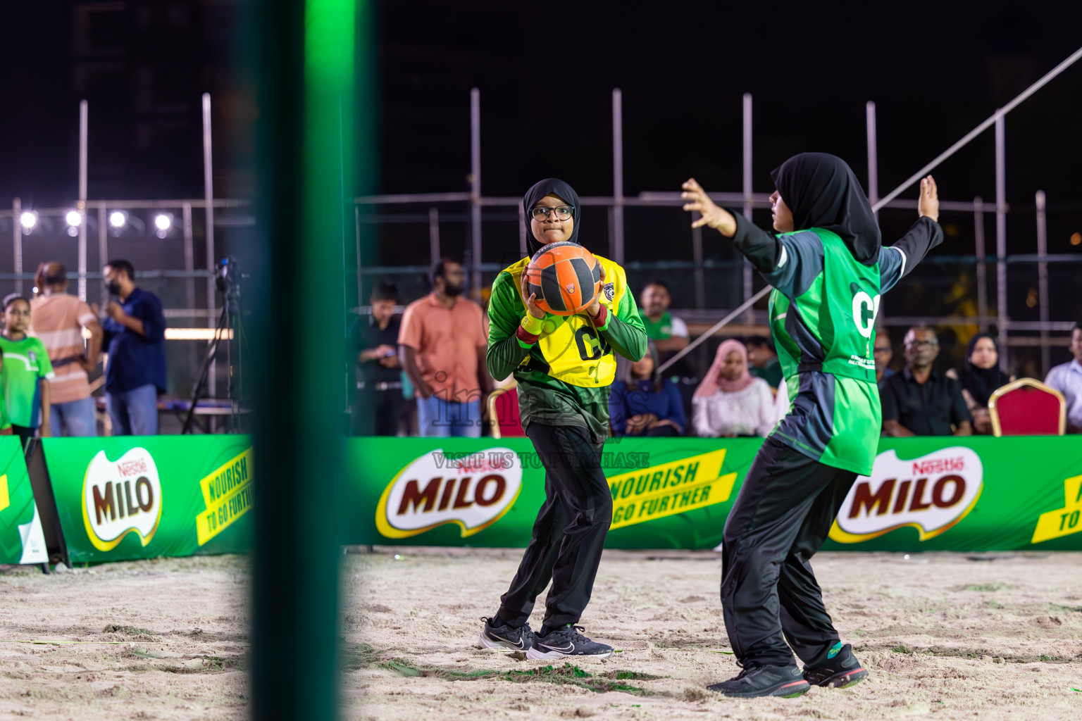 Finals of Milo Ramadan Half Court Netball Challenge on 24th March 2024, held in Central Park, Hulhumale, Male', Maldives
Photos: Ismail Thoriq / imagesmv