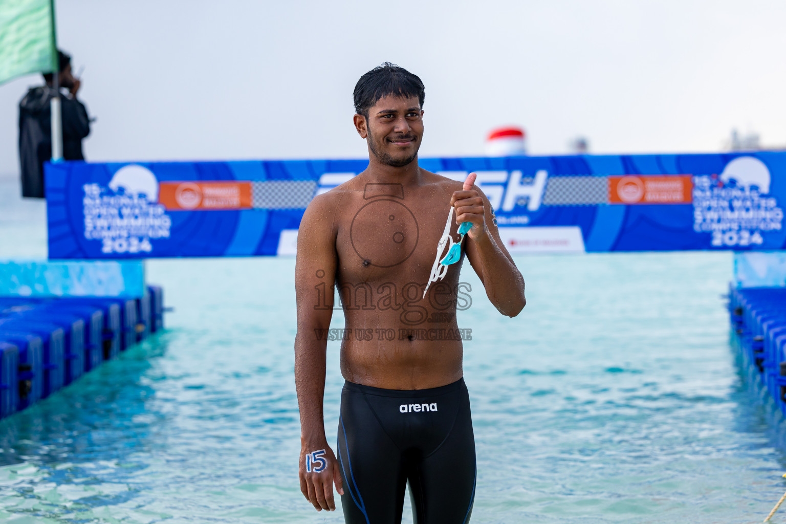 15th National Open Water Swimming Competition 2024 held in Kudagiri Picnic Island, Maldives on Saturday, 28th September 2024. Photos: Nausham Waheed / images.mv