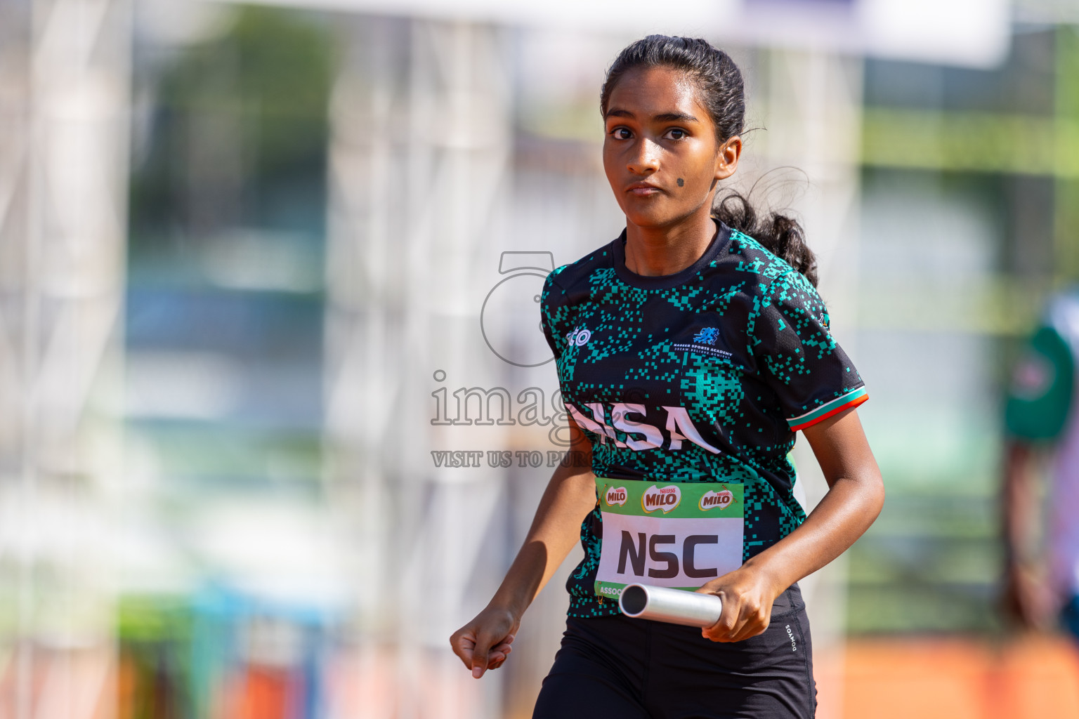 Day 3 of 12th Milo Association Championships was held in Ekuveni Track at Male', Maldives on Saturday, 26th April 2025. Photos: Ismail Thoriq / images.mv