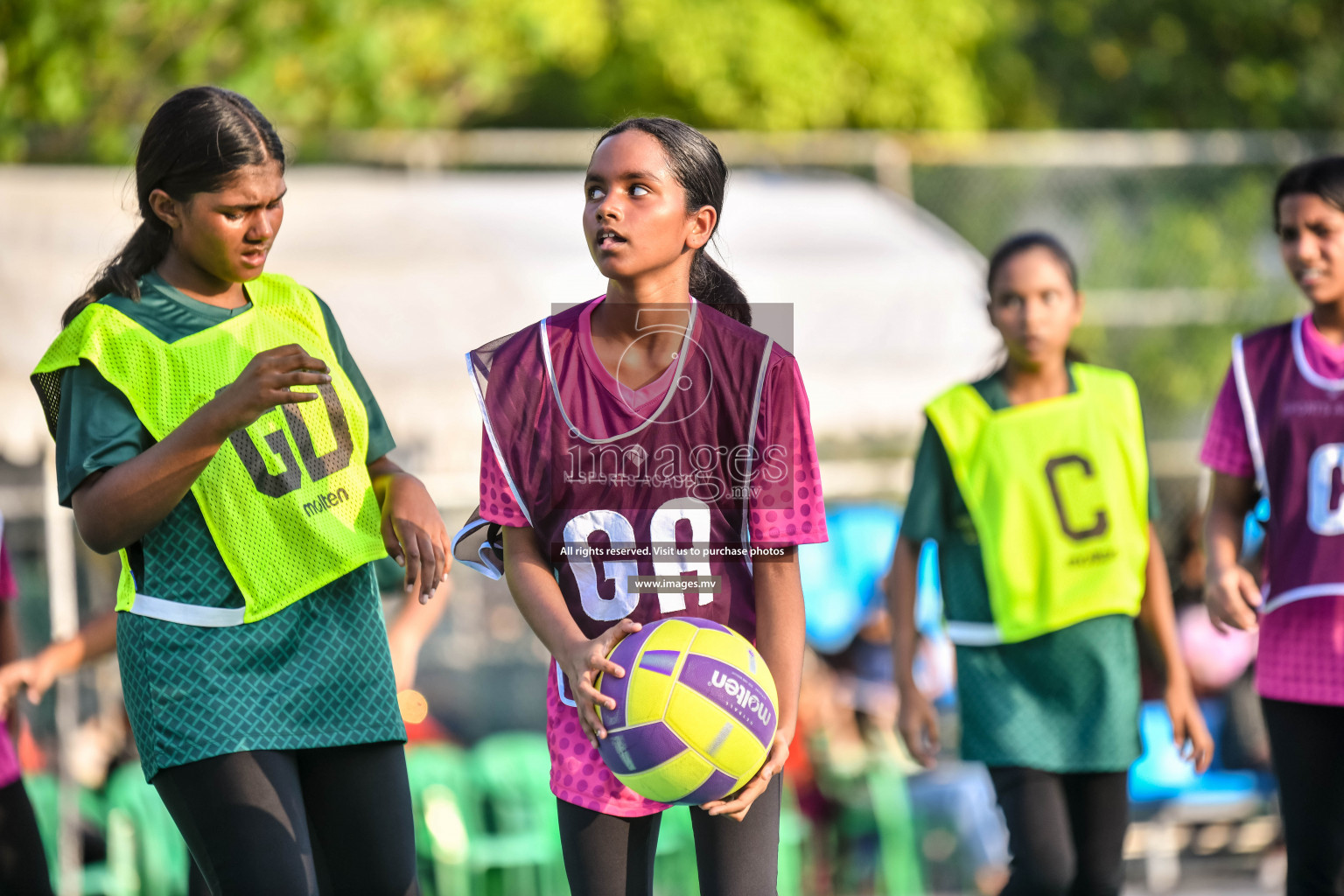 Day2  of Junior Netball Championship 2022 on 5 March 2022 held in Male', Maldives. Photos by Nausham Waheed.