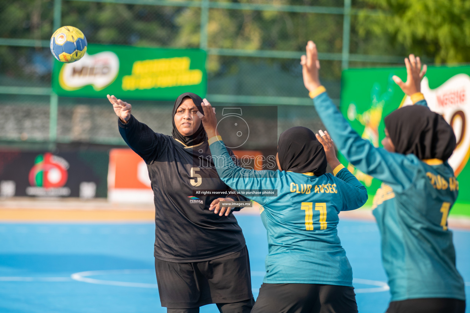 Day 12 of Milo 6th Inter Office Handball Tournament 2022 - Photos by Hassan Simah