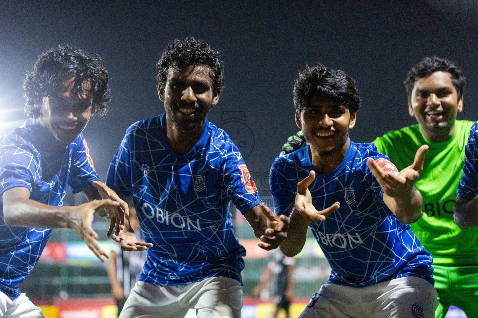 HDh Nolhivaranfaru vs HDh Naivaadhoo in Day 10 of Golden Futsal Challenge 2024 was held on Tuesday, 23rd January 2024, in Hulhumale', Maldives Photos: Nausham Waheed / images.mv