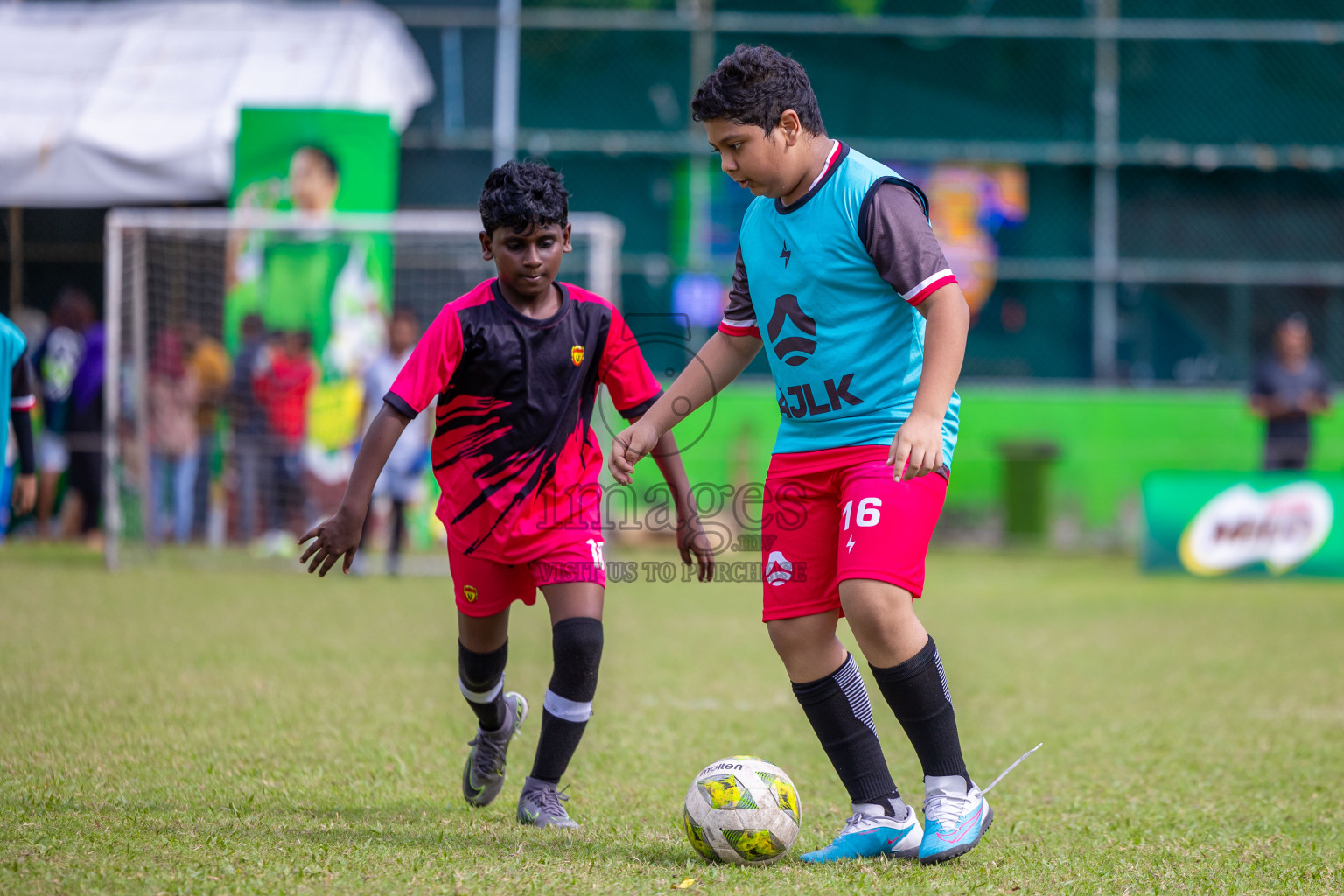 Day 1 of MILO Academy Championship 2024 - U12 was held at Henveiru Grounds in Male', Maldives on Thursday, 4th July 2024. Photos: Shuu Abdul Sattar / images.mv