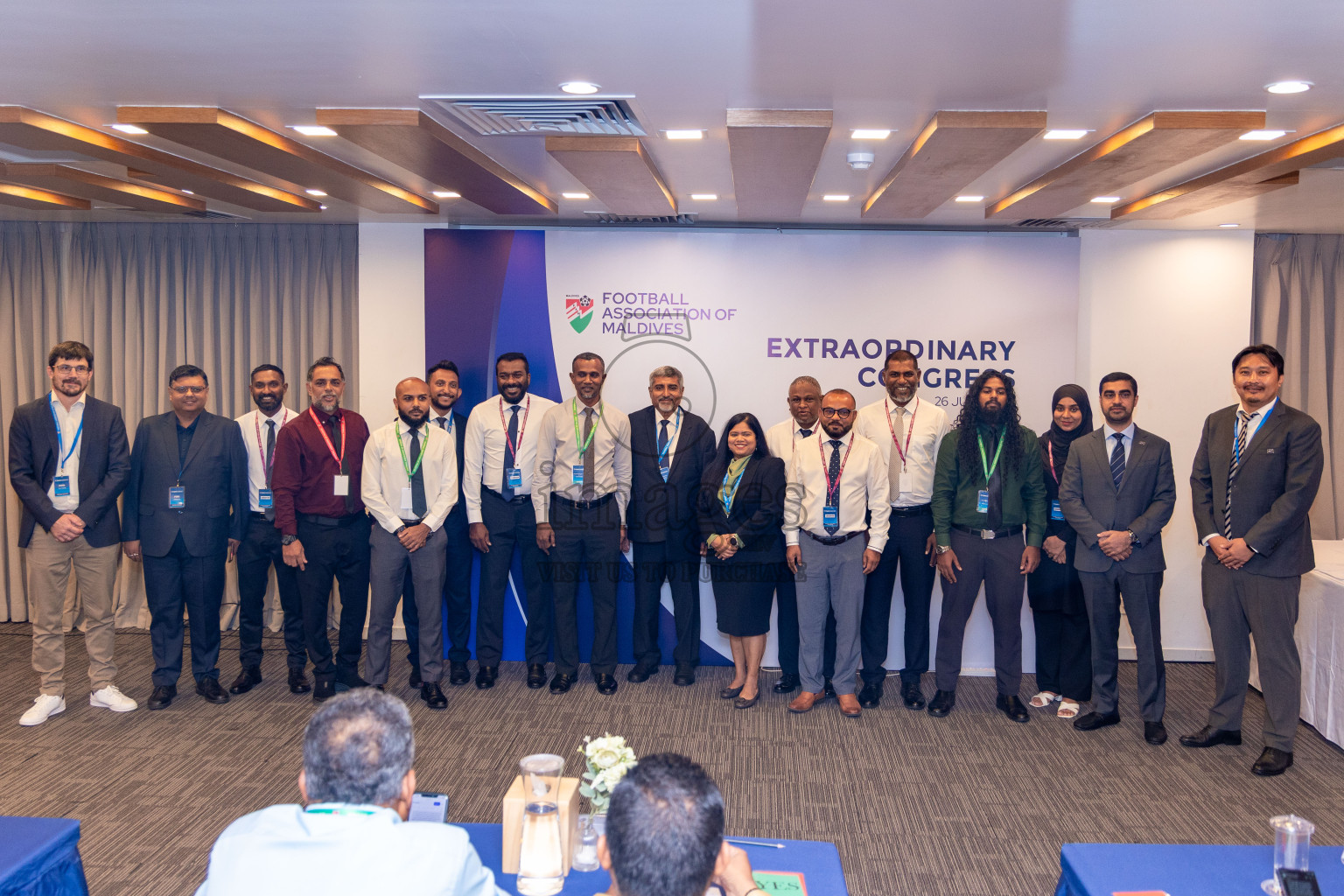 FAM Extraordinary Congress 2025 was held on Saturday, 26th July 2025, in Male', Maldives 
Photos: Mohamed Mahfooz Moosa / images.mv
