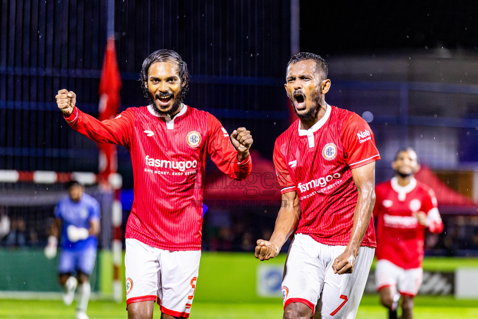 United V vs CC Sports Club in Semi Final of Eydhafushi Futsal Cup 2024 was held on Monday , 15th April 2024, in B Eydhafushi, Maldives Photos: Nausham Waheed / images.mv