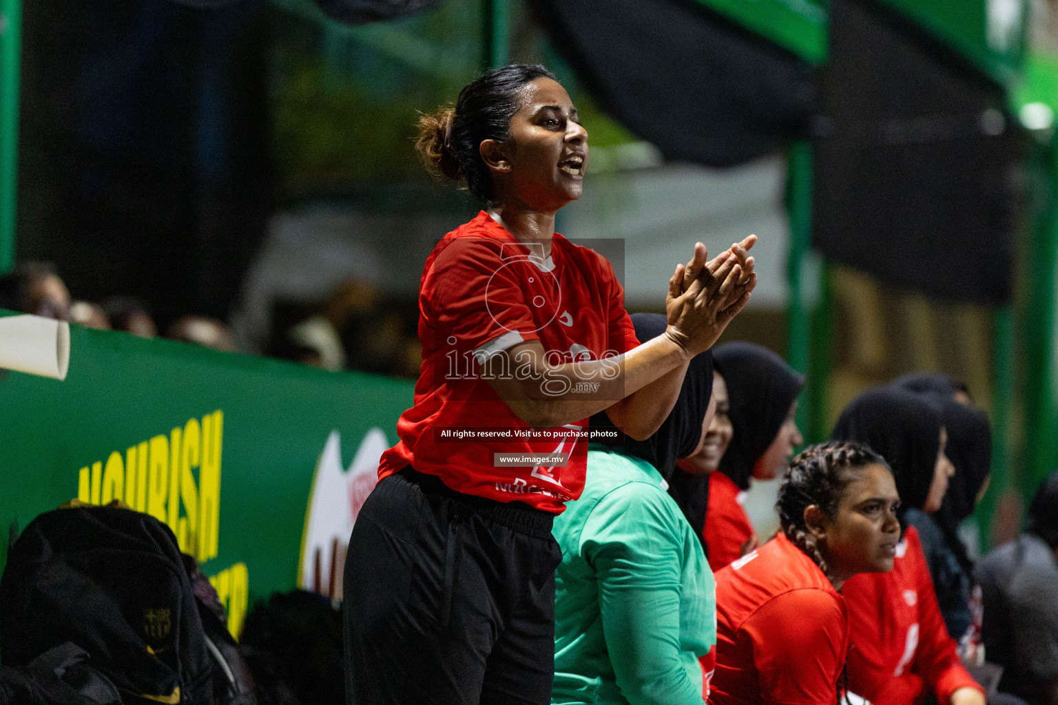 Day 1 of 7th Inter-Office/Company Handball Tournament 2023, held in Handball ground, Male', Maldives on Friday, 16th September 2023 Photos: Nausham Waheed/ Images.mv