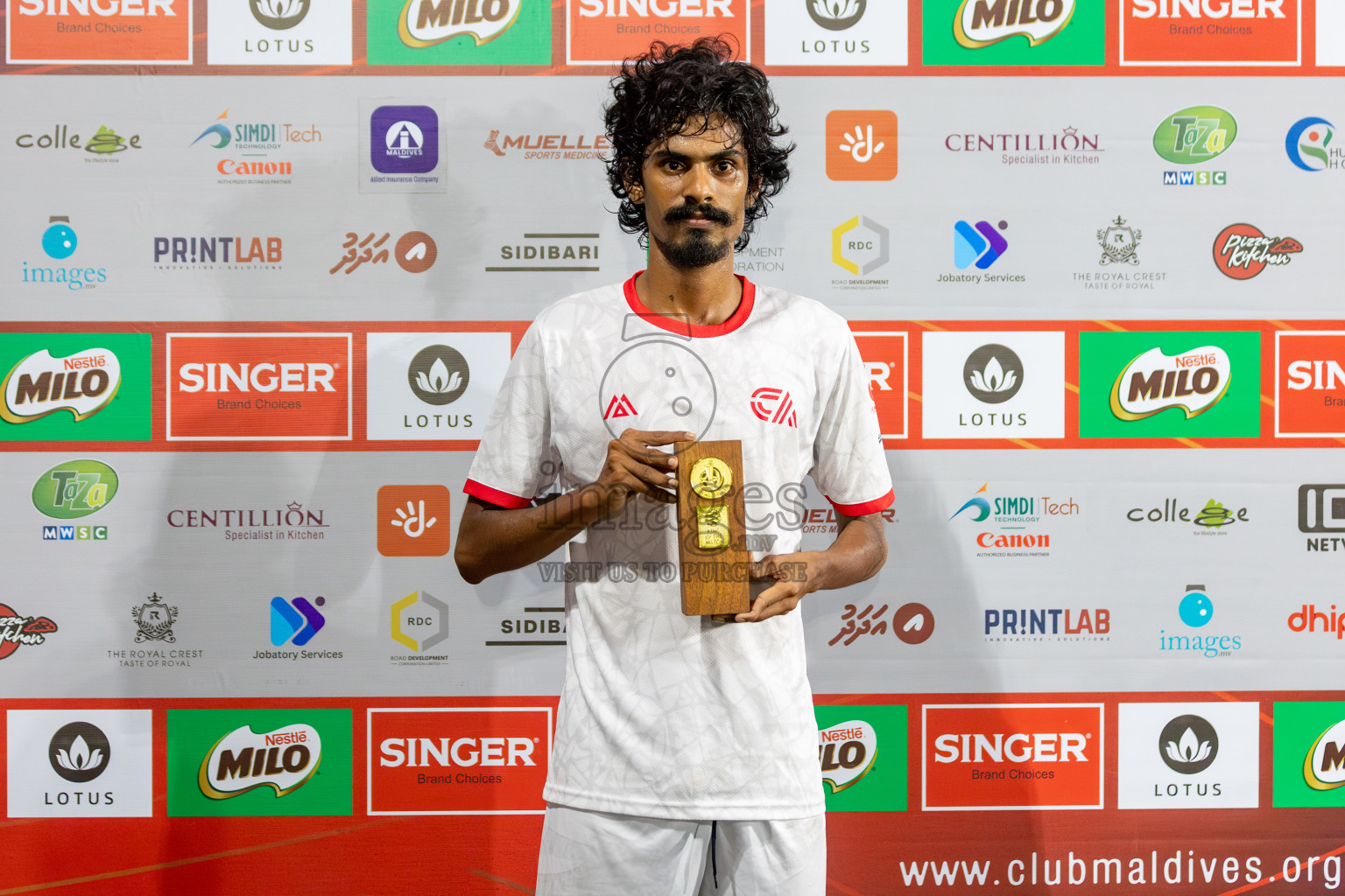 Team Allied vs Club Aasandha in Club Maldives Cup 2024 held in Rehendi Futsal Ground, Hulhumale', Maldives on Monday, 23rd September 2024. 
Photos: Mohamed Mahfooz Moosa / images.mv