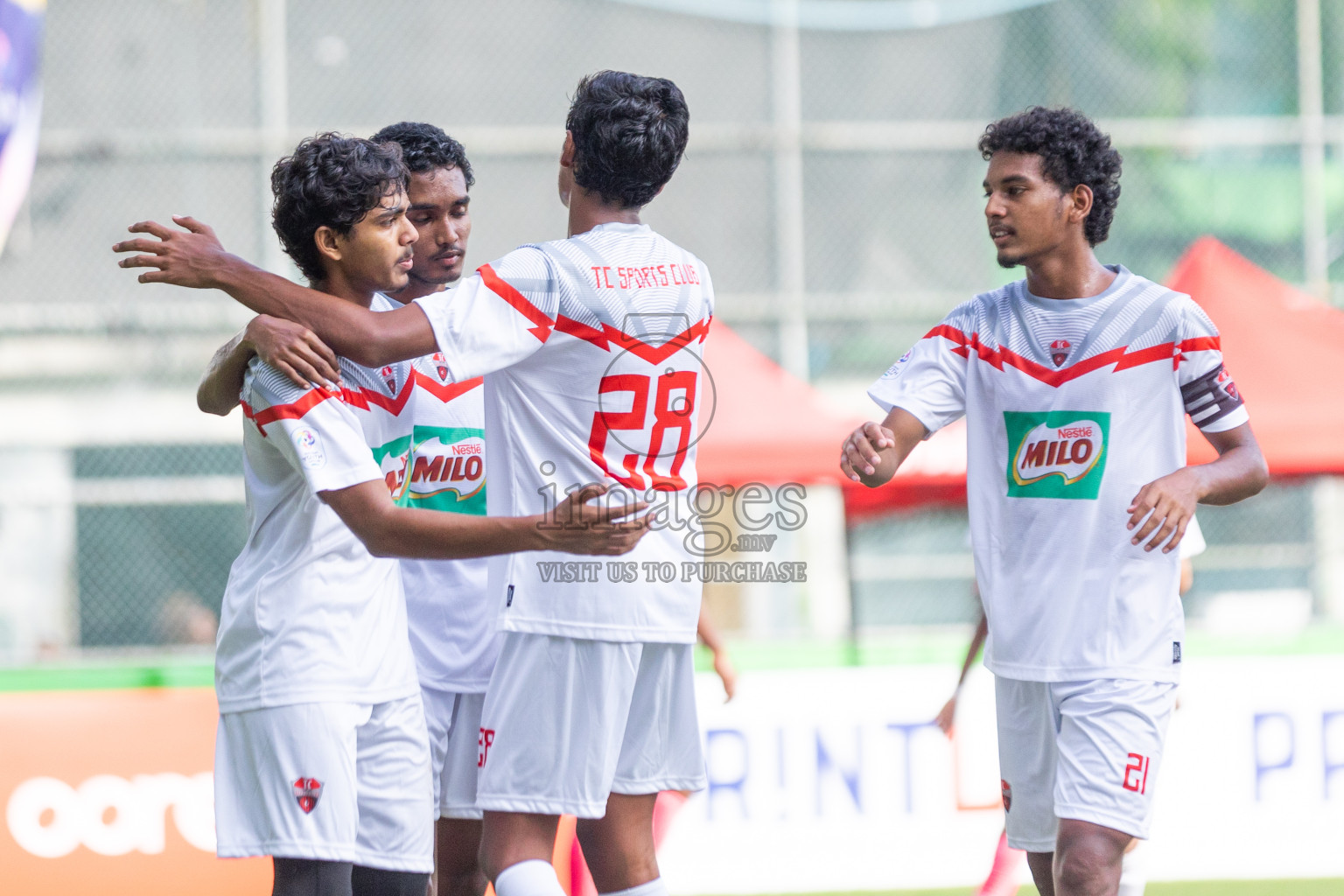 United Victory vs TC Sports Club in Day 7 of Dhivehi Youth League 2024 held at Henveiru Stadium on Sunday, 1st December 2024. Photos: Shuu Abdul Sattar, / Images.mv