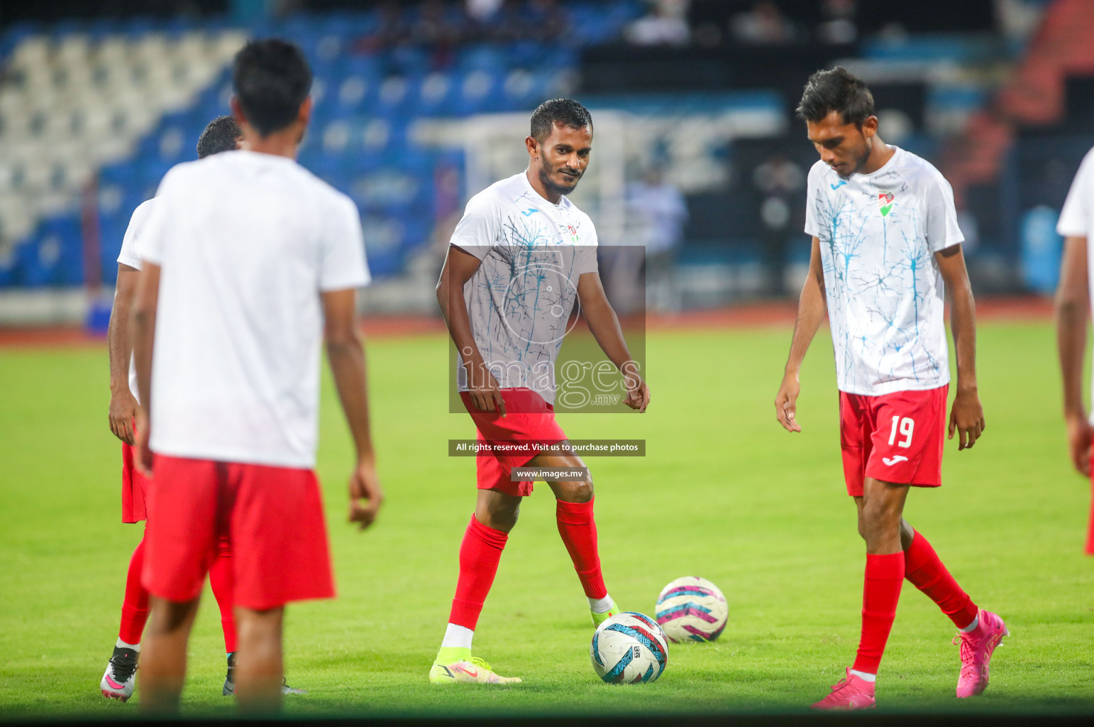 Maldives vs Bhutan in SAFF Championship 2023 held in Sree Kanteerava Stadium, Bengaluru, India, on Wednesday, 22nd June 2023. Photos: Nausham Waheed / images.mv