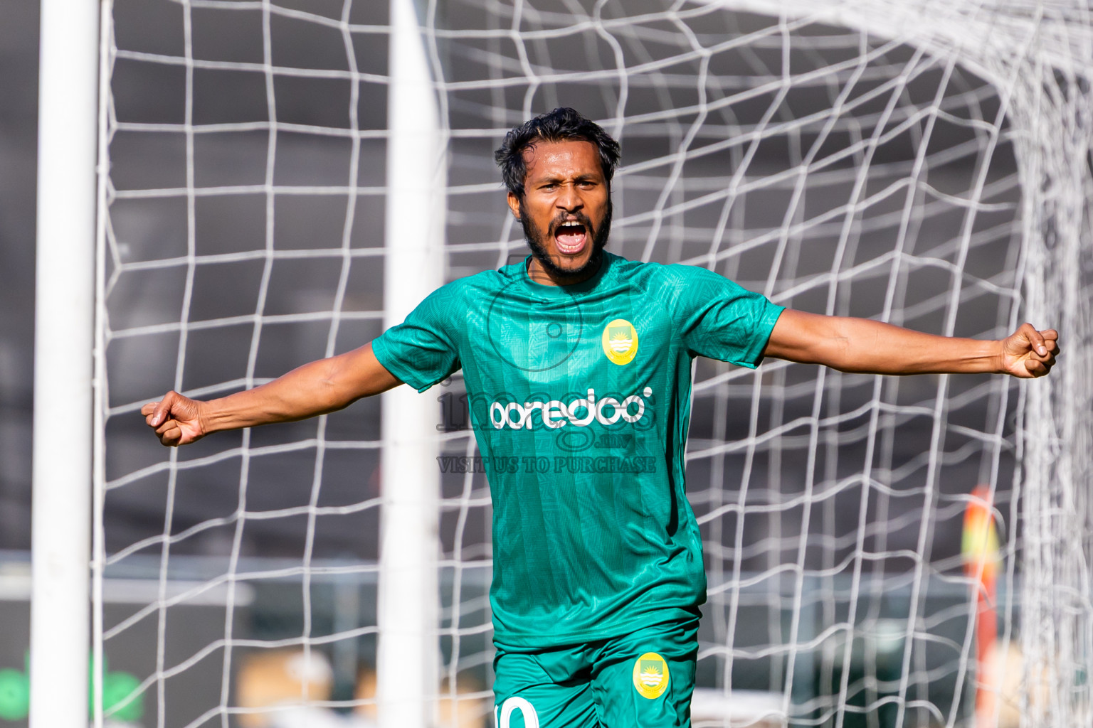 Maziya SRC vs Newradiant Sports Club in the FAM League Cup 2025 held at National Football Stadium, Male', Maldives on Monday, 5th May 2025. Photos By: Nausham Waheed / images.mv