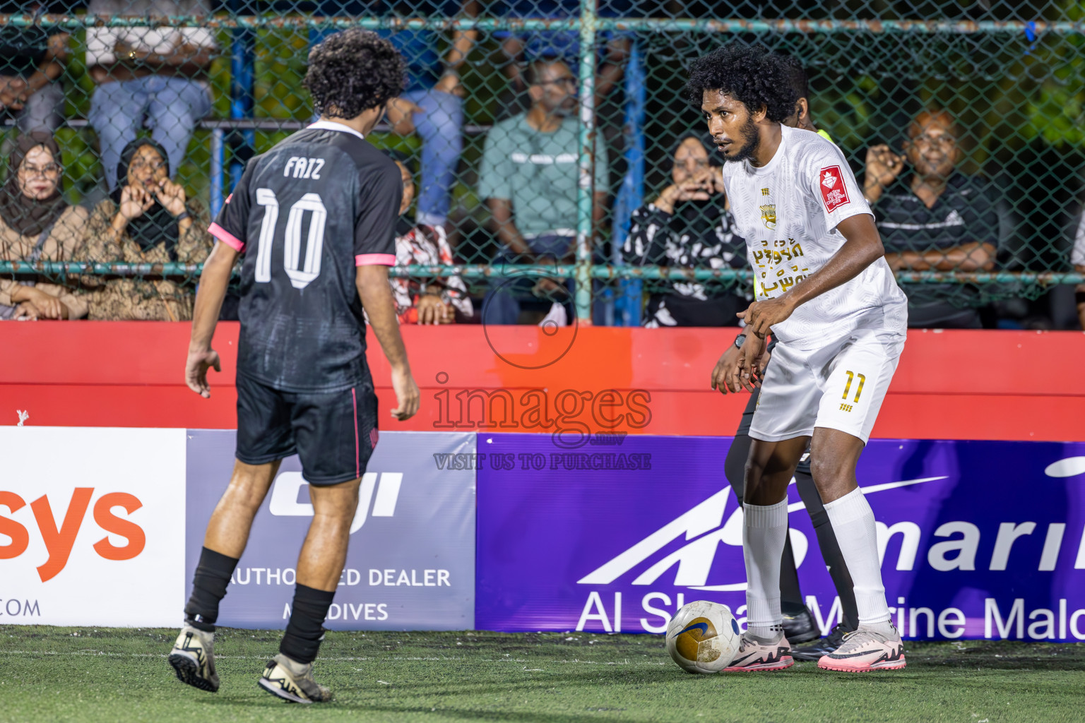 Lh Kurendhoo vs Lh Olhuvelifushi in Day 15 of Golden Futsal Challenge 2025 was held on Sunday, 19th January 2025, in Hulhumale', Maldives. Photos: Ismail Thoriq / images.mv