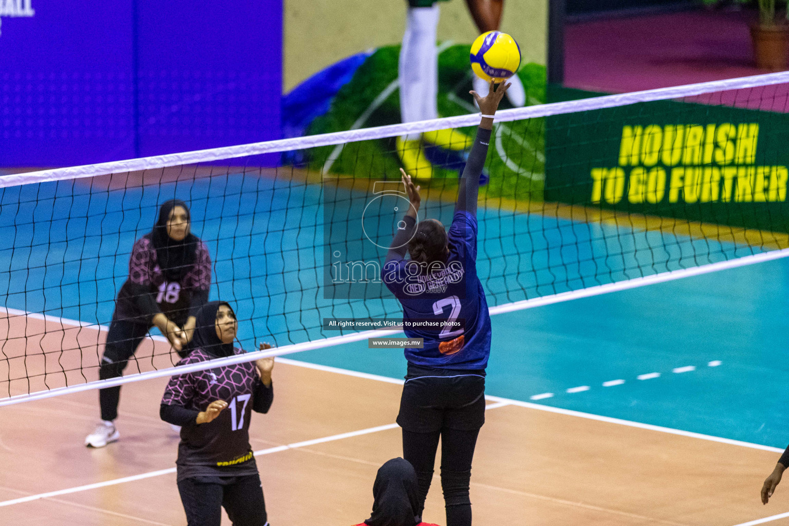 Volleyball Association Cup 2022-Women's Division-Match Day 4 was held in Male', Maldives on Friday, 27th May 2022 at Social Center Indoor Hall. Photos By: Ismail Thoriq/images.mv