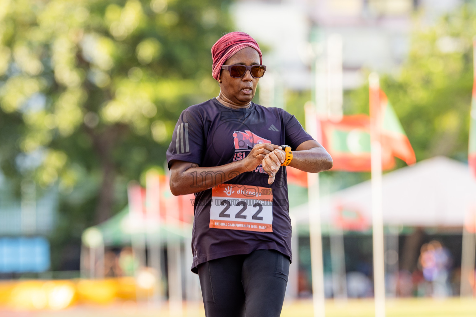 Day 2 of National Athletics Championship 2025 was held at Ekuveni Running Ground in Male', Maldives on Friday, 15th August 2025. Photos: Hasni / images.mv