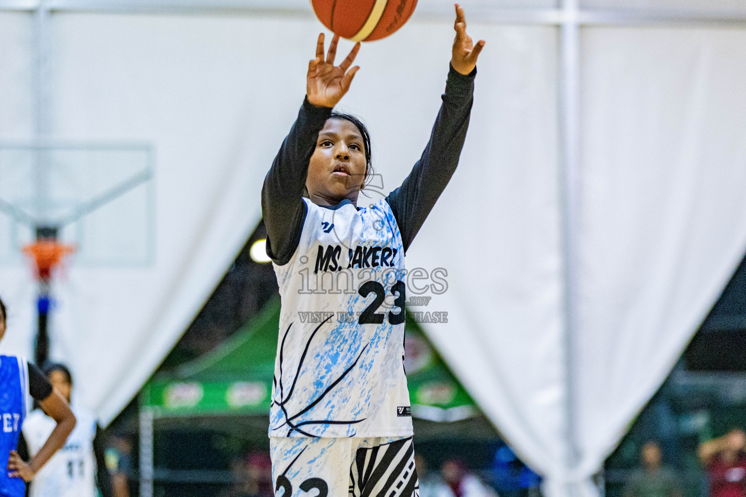 Day 3 of Milo 5 x 5 Junior Challenge 2025 - Basketball tournament held in Basketball Training Center, Male', Maldives on Saturday, 11th October 2025. Photos by: Nausham Waheed, Areef Adam / Images.mv