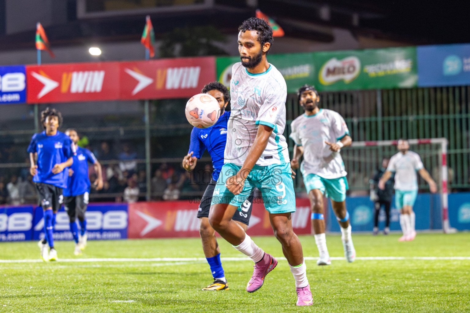Fenaka vs MPL in the Quarter Finals of Club Maldives Cup 2025 was held in Rehendhi Futsal Ground, Hulhumale', Maldives on Friday, 17th October 2025. Photos: Ismail Thoriq, Hassan Simah / images.mv