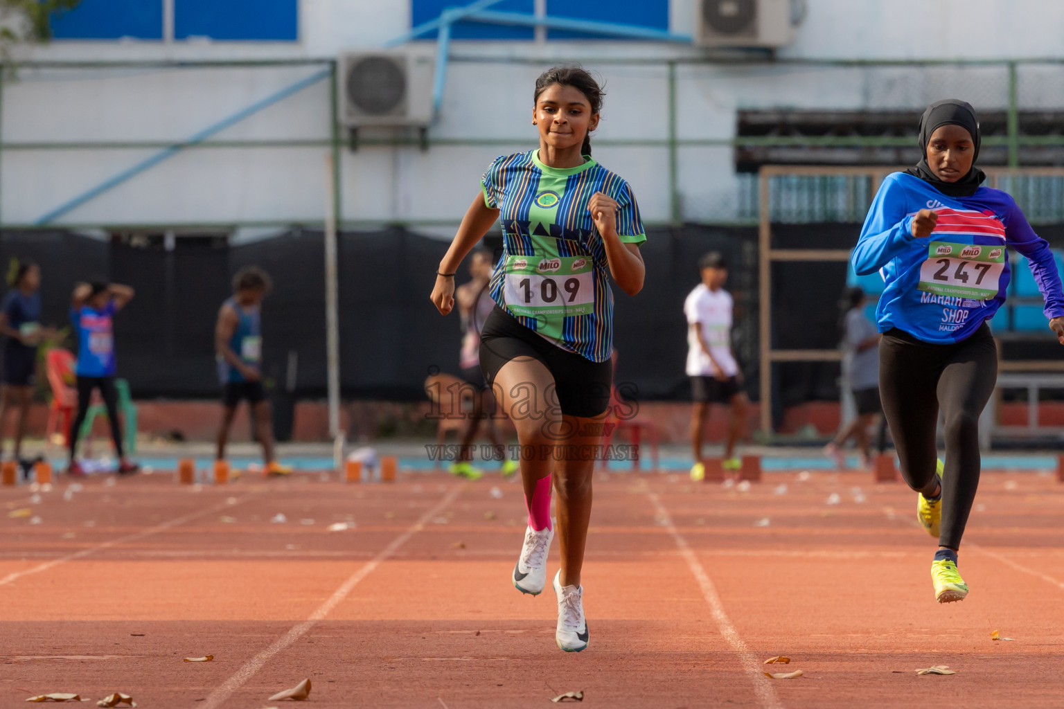 Day 1 of National Athletics Championship 2025 was held at Ekuveni Running Ground in Male', Maldives on Thursday, 14th August 2025. Photos: Hasni / images.mv