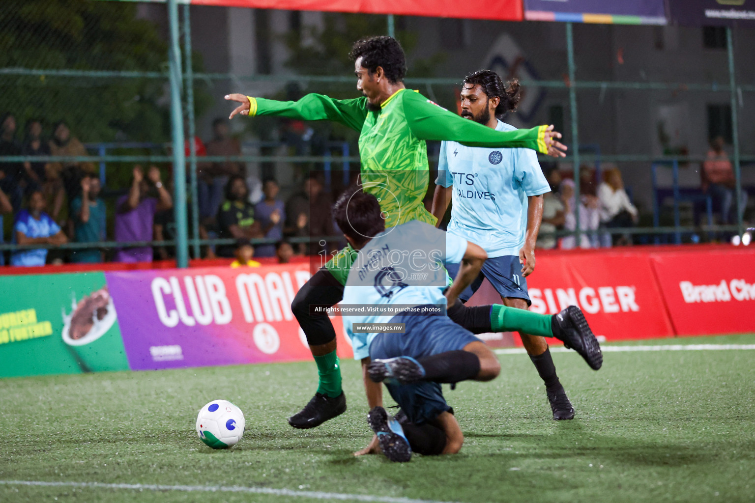 Club TTS vs Gas Club in Club Maldives Cup 2023 held in Hulhumale, Maldives, on Sunday, 16th July 2023 Photos: Nausham Waheed / images.mv