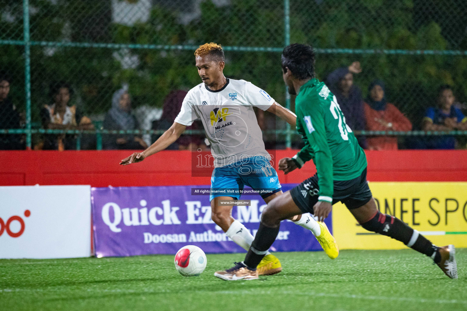 HDh. Finey vs Hdh. Makunudhoo in Day 3 of Golden Futsal Challenge 2023 on 07 February 2023 in Hulhumale, Male, Maldives